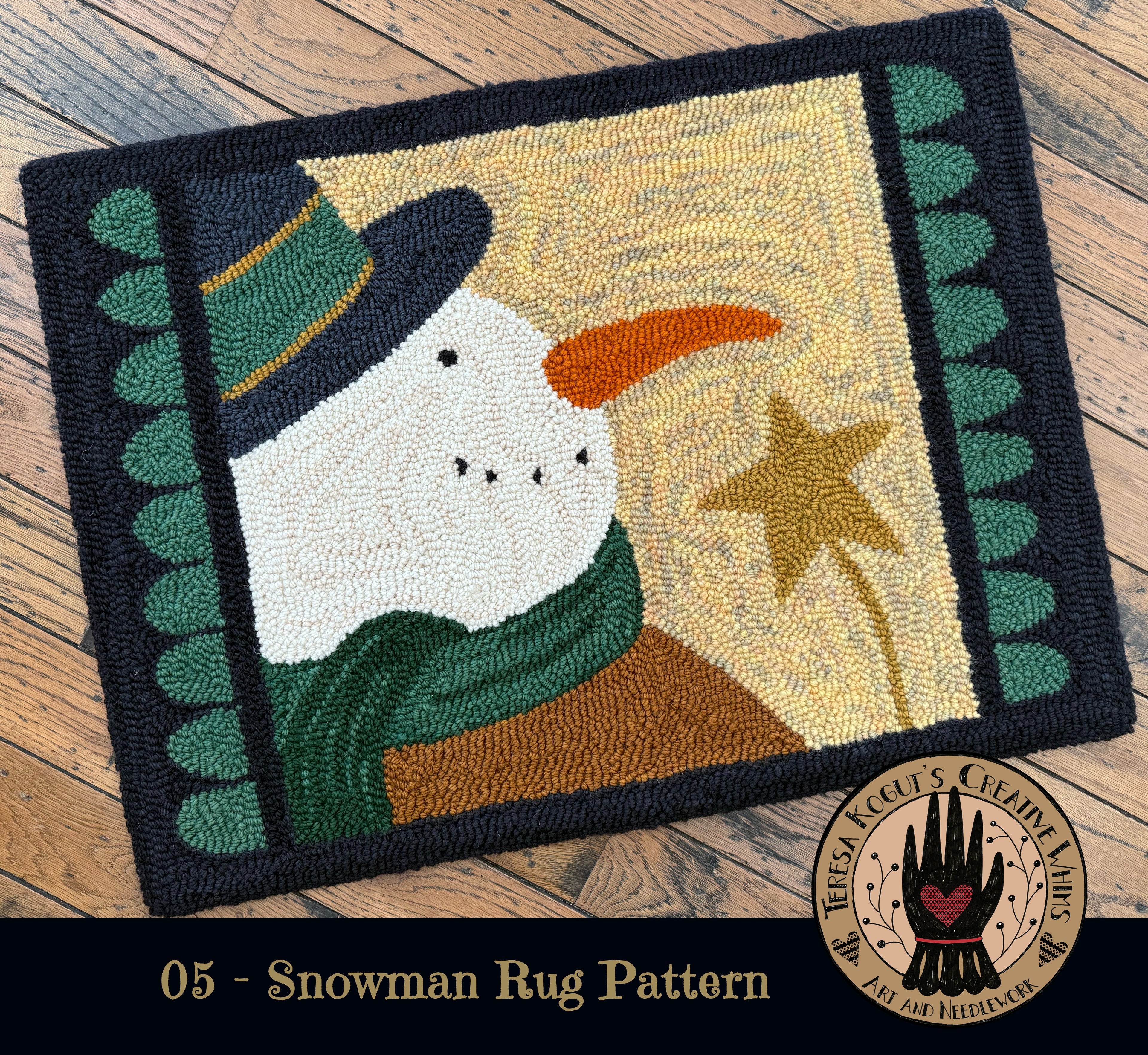 05 Snowman Rug Pattern