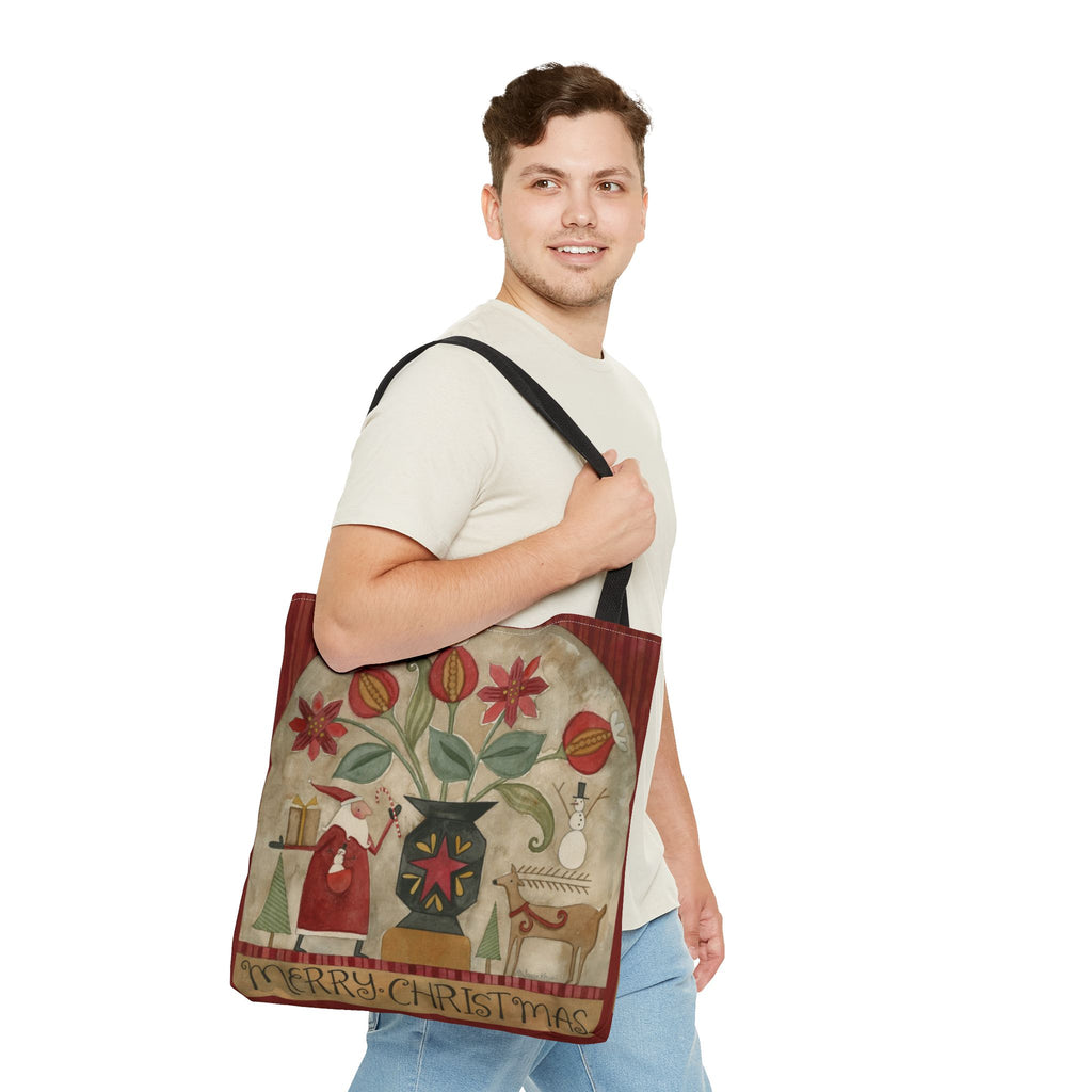 Santa's Big Bouquet Tote