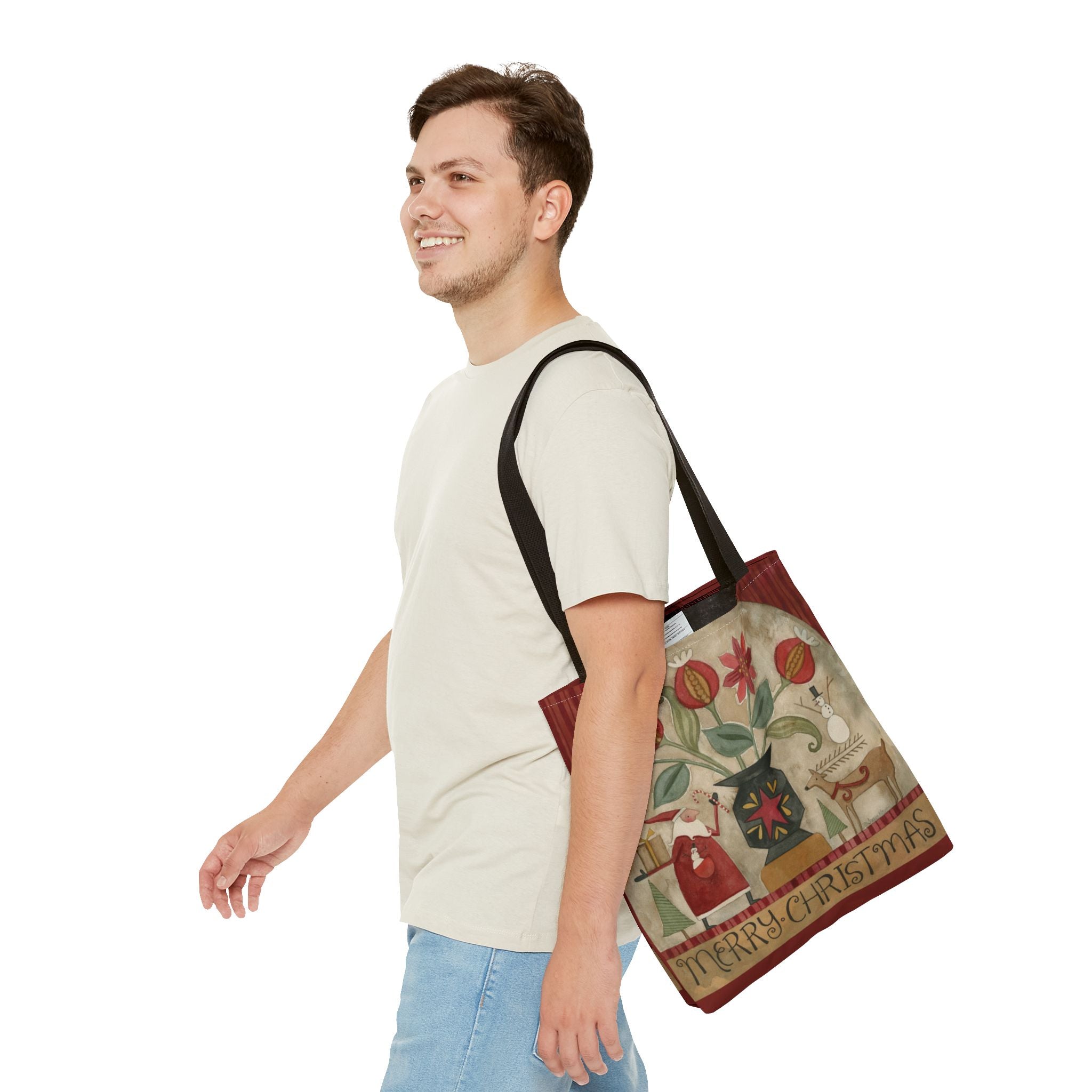 Santa's Big Bouquet Tote
