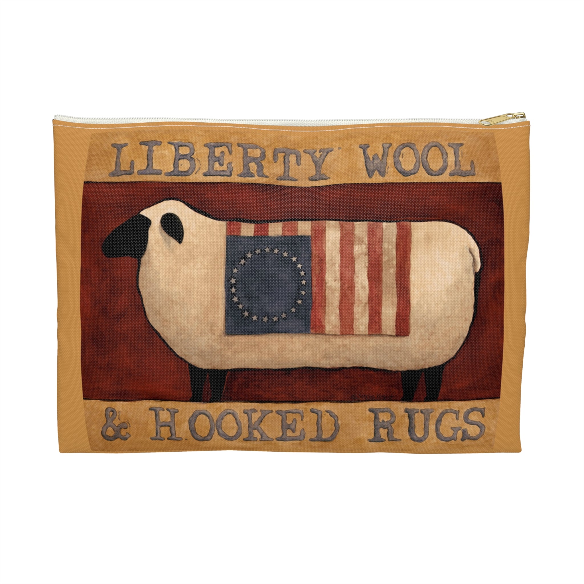 Liberty Wool Accessory Pouch