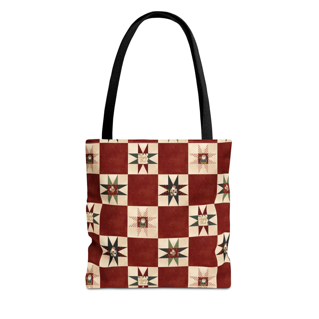 Naughty or Nice Quilt Block Tote