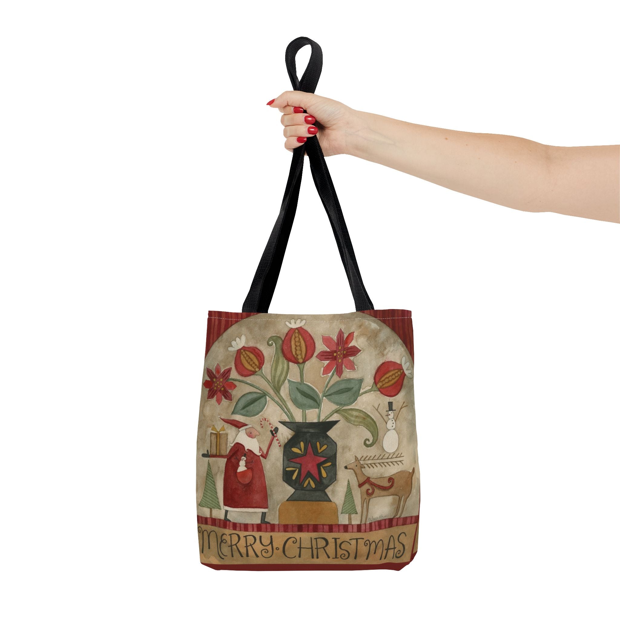 Santa's Big Bouquet Tote