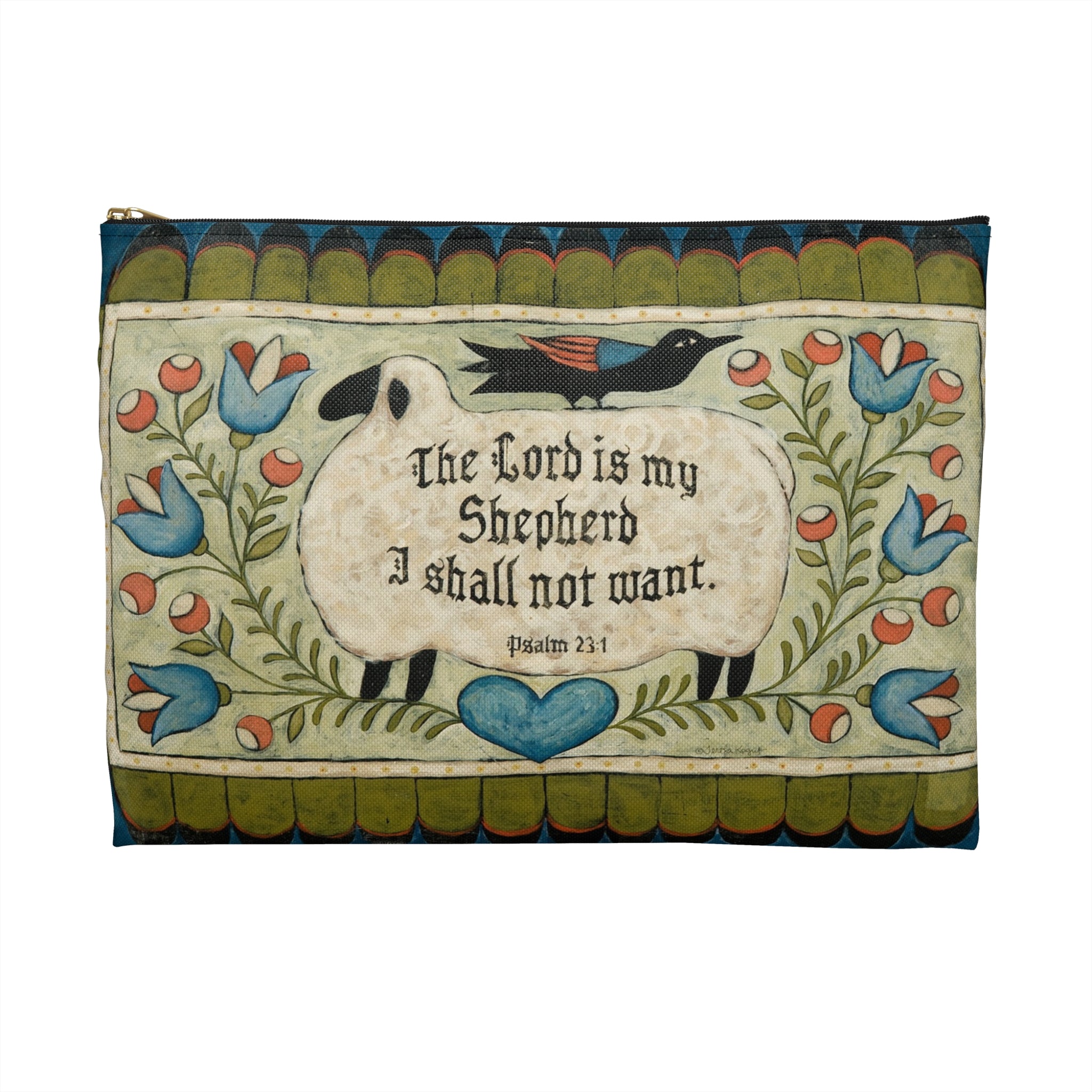 I Shall Not Want Accessory Pouch