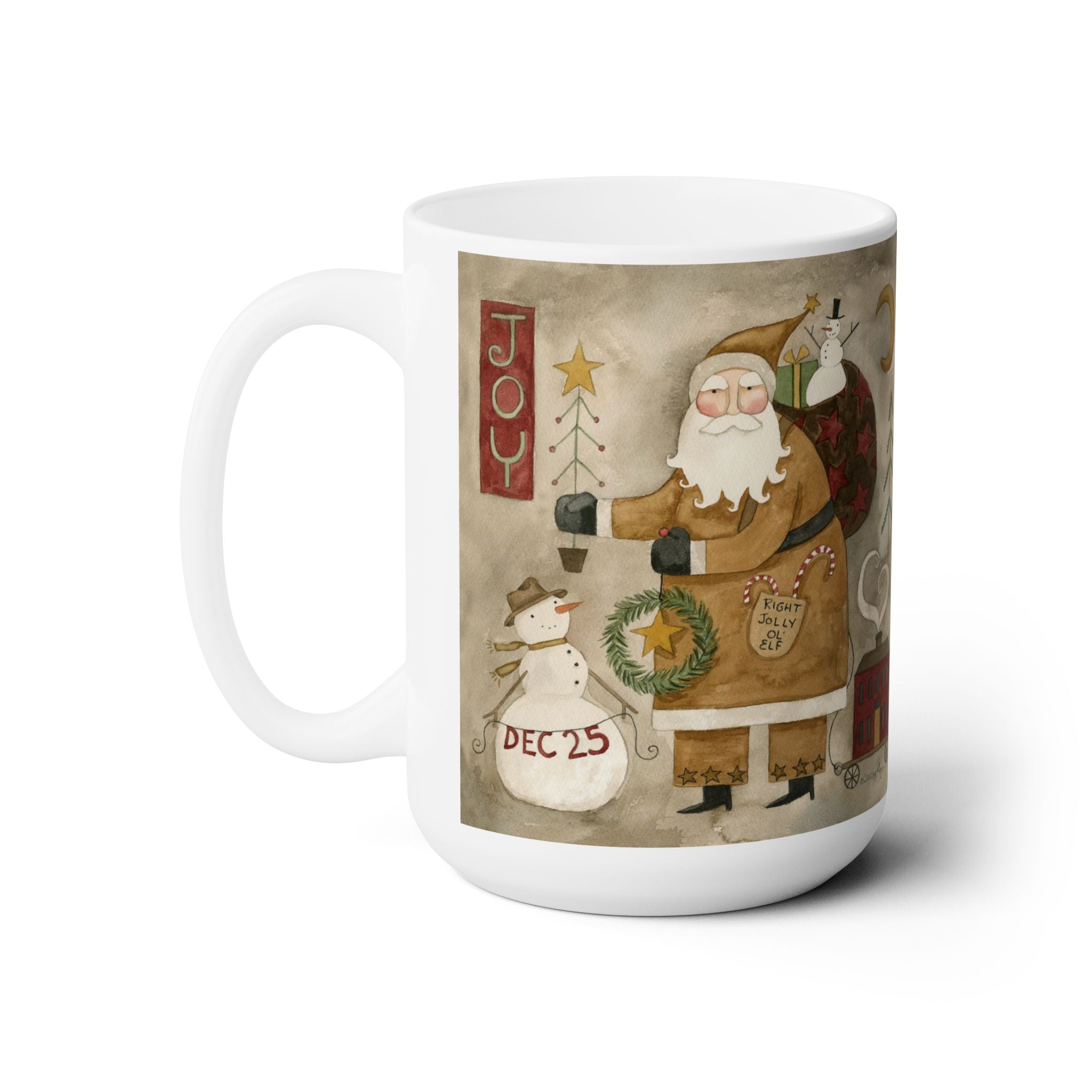 Right Jolly Ol' Elf Mug
