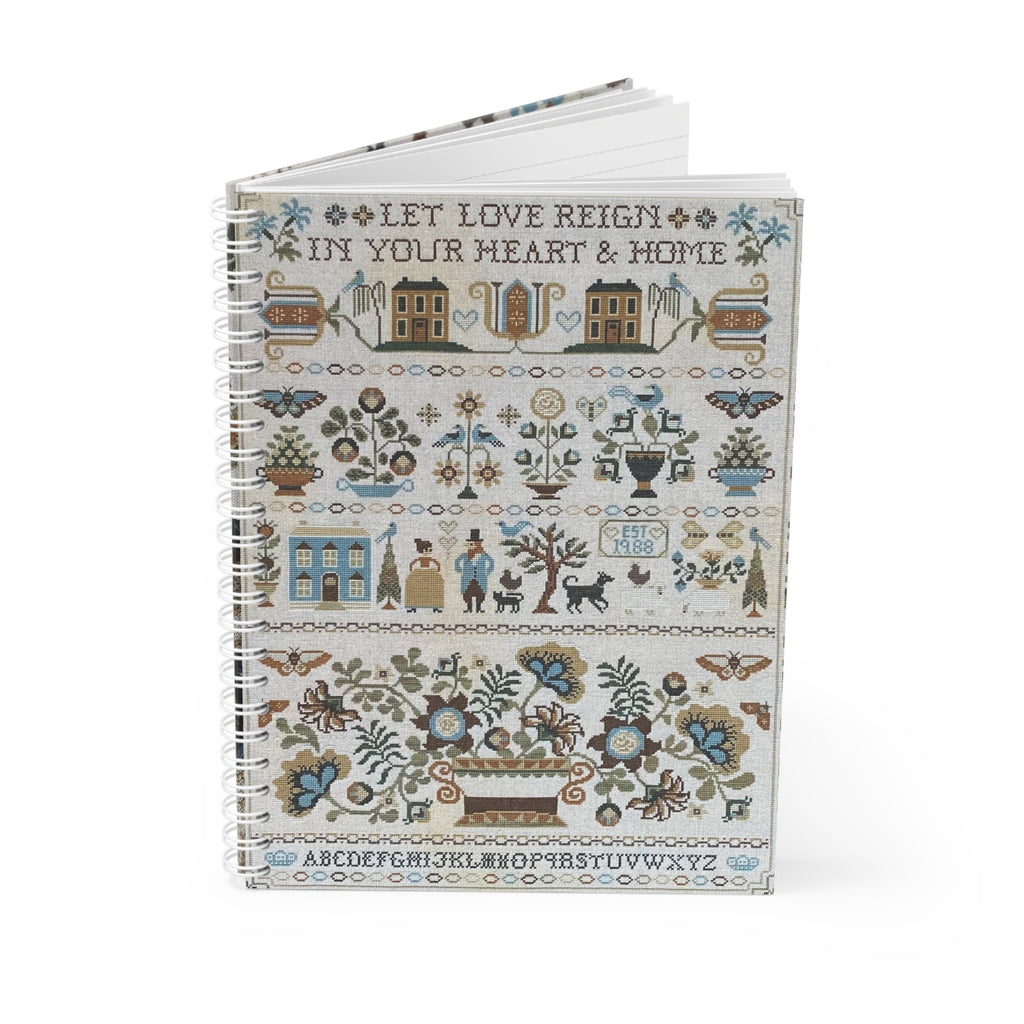 Let Love Reign Spiral Notebook
