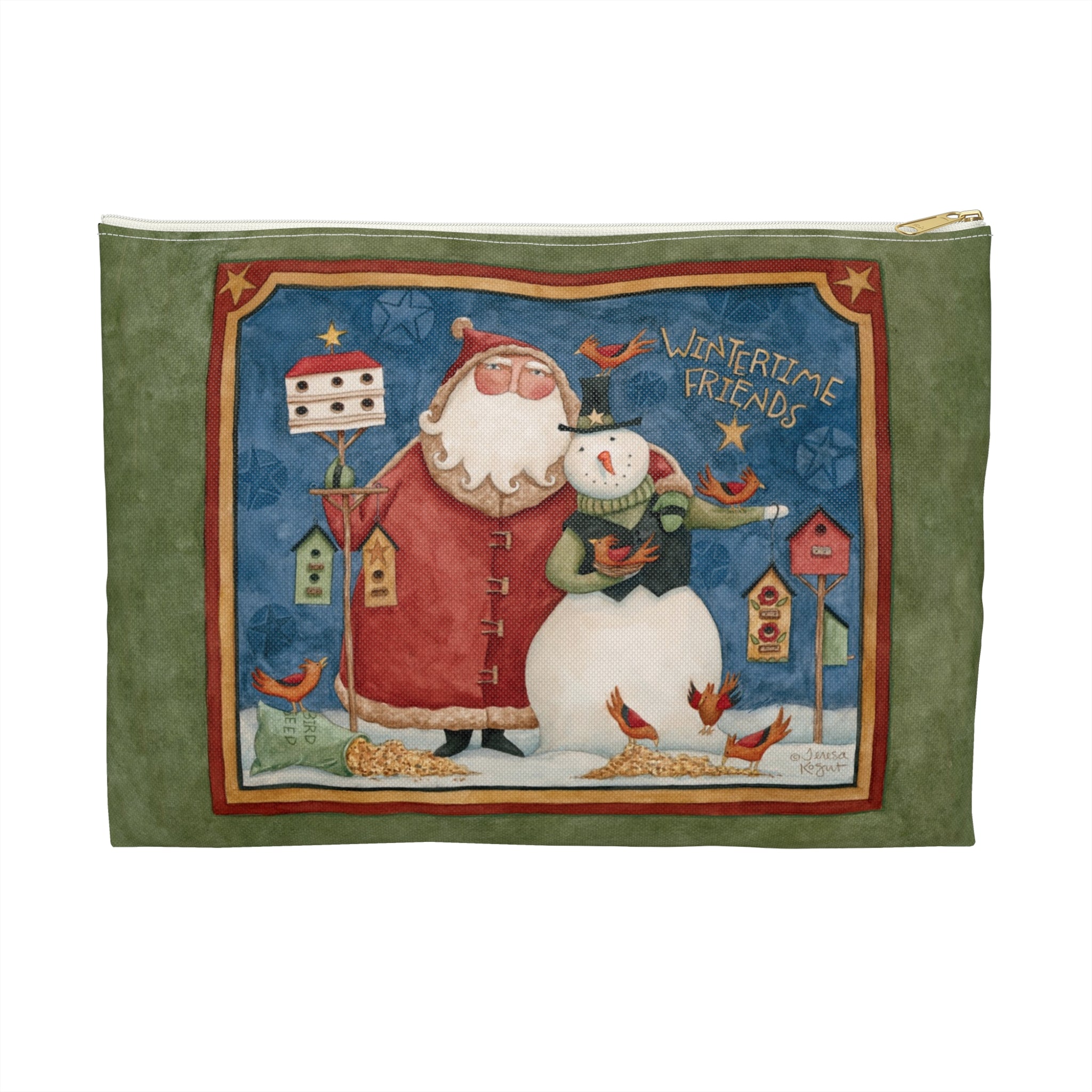 Wintertime Friends Accessory Pouch