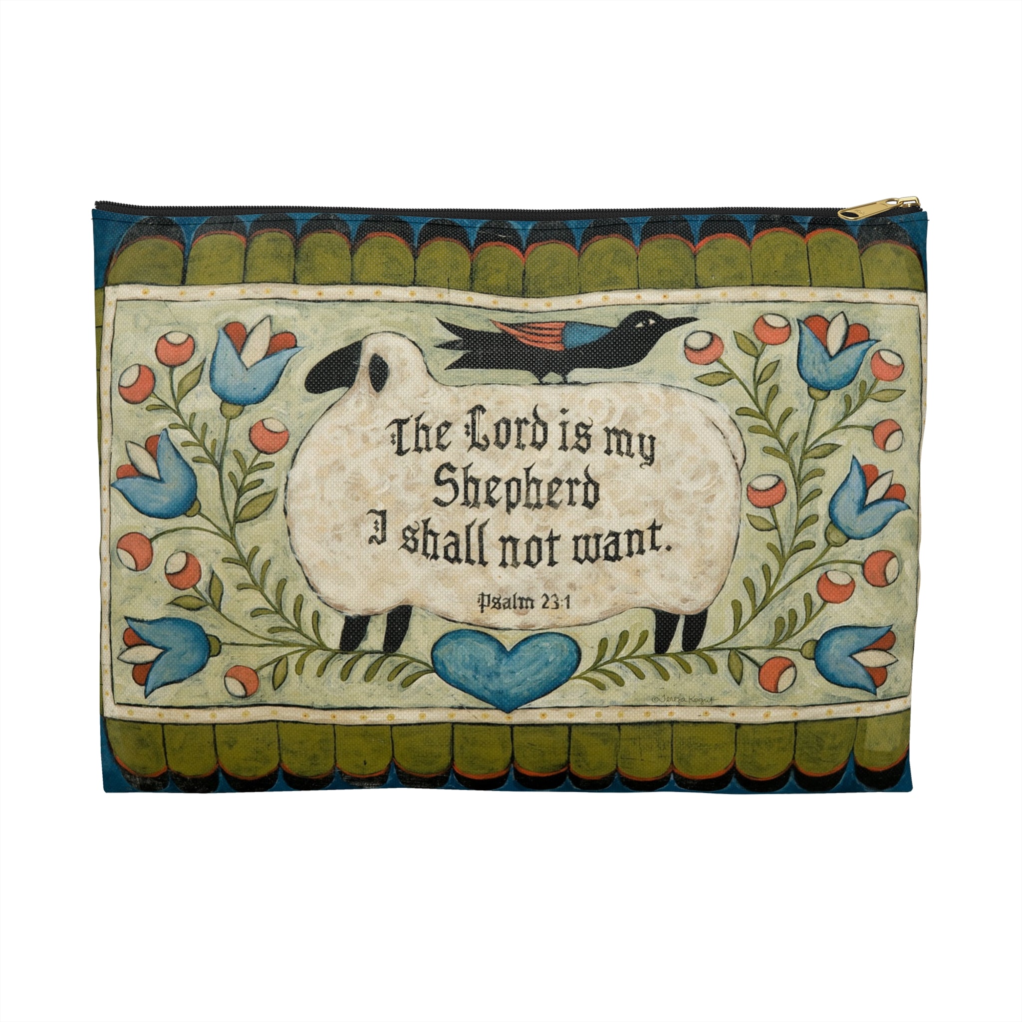 I Shall Not Want Accessory Pouch