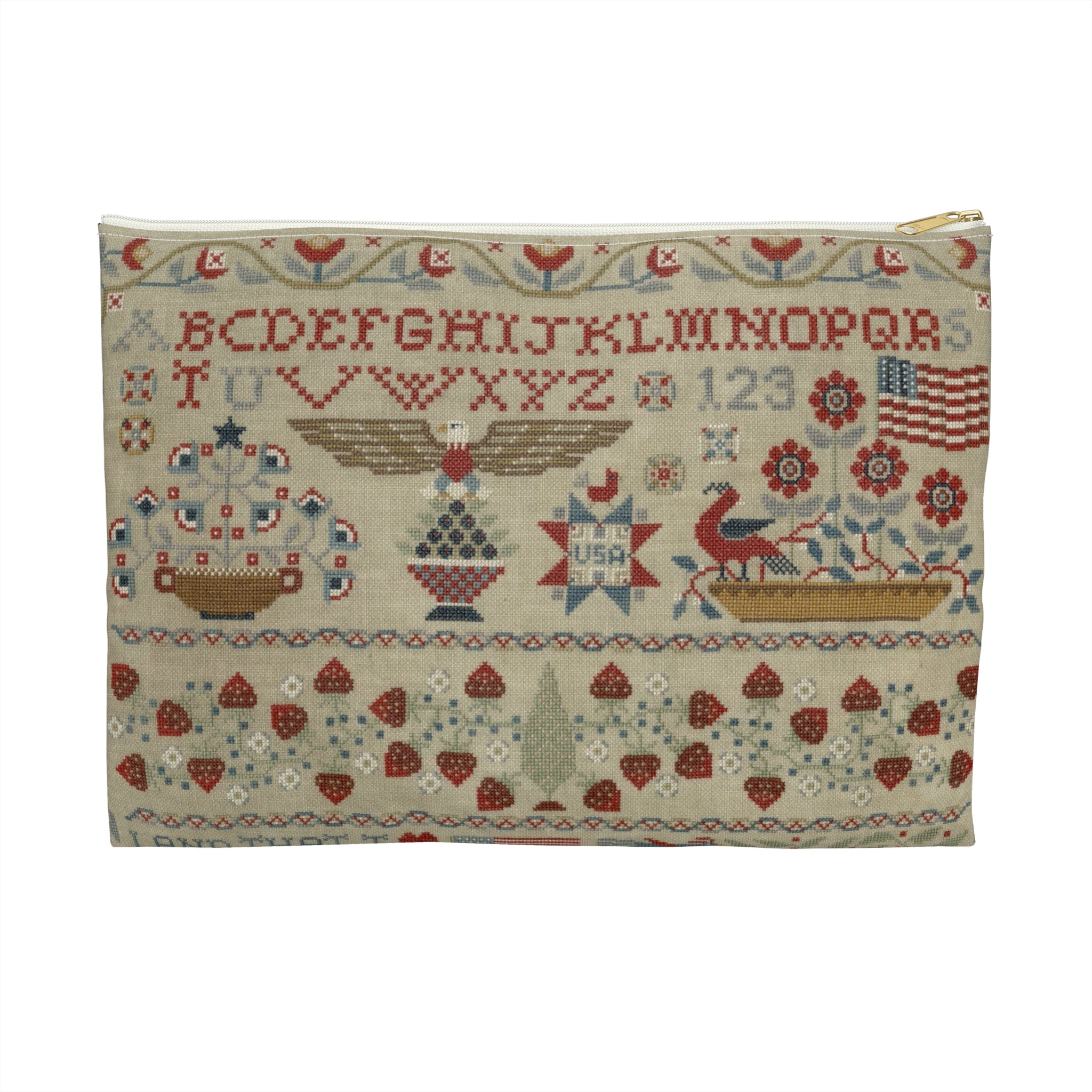 Land That I Love Sampler Accessory Pouch