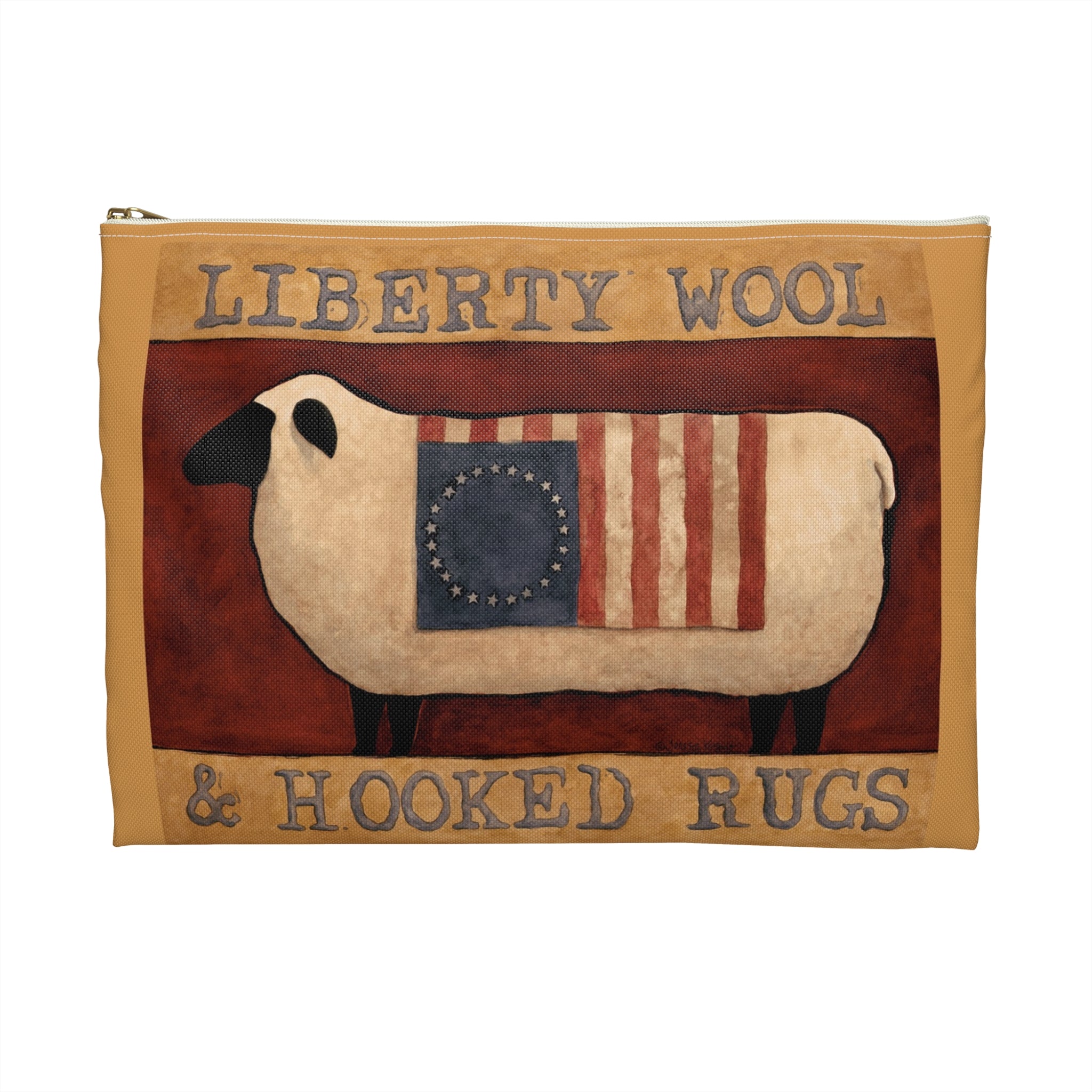 Liberty Wool Accessory Pouch