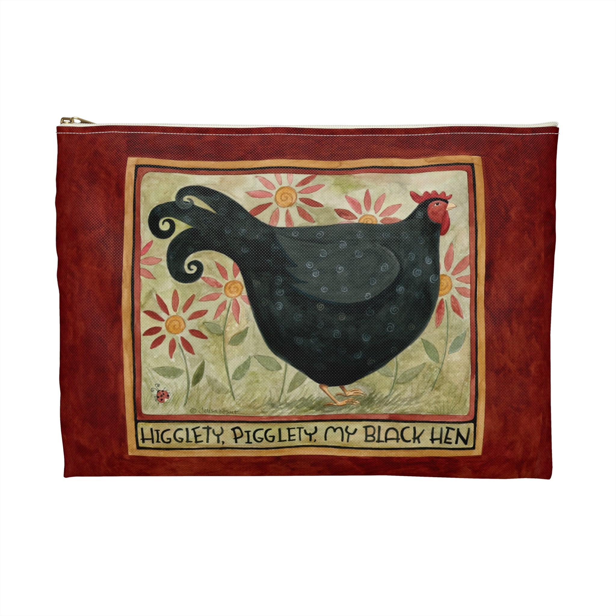 My Black Hen Accessory Pouch
