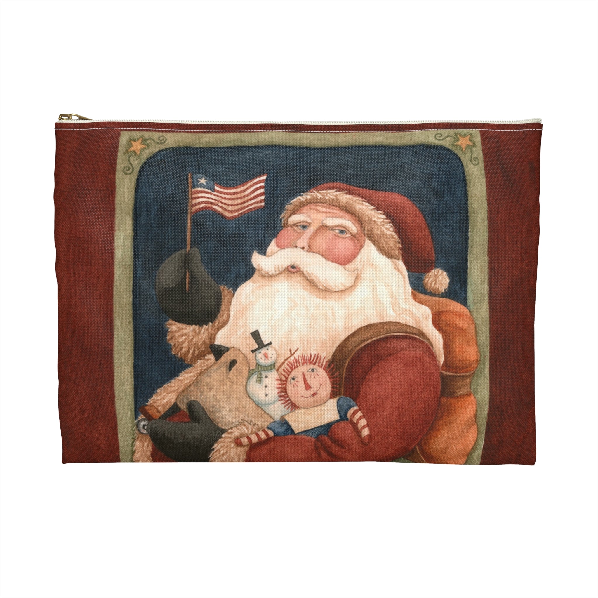 St Nick with Toys Accessory Pouch