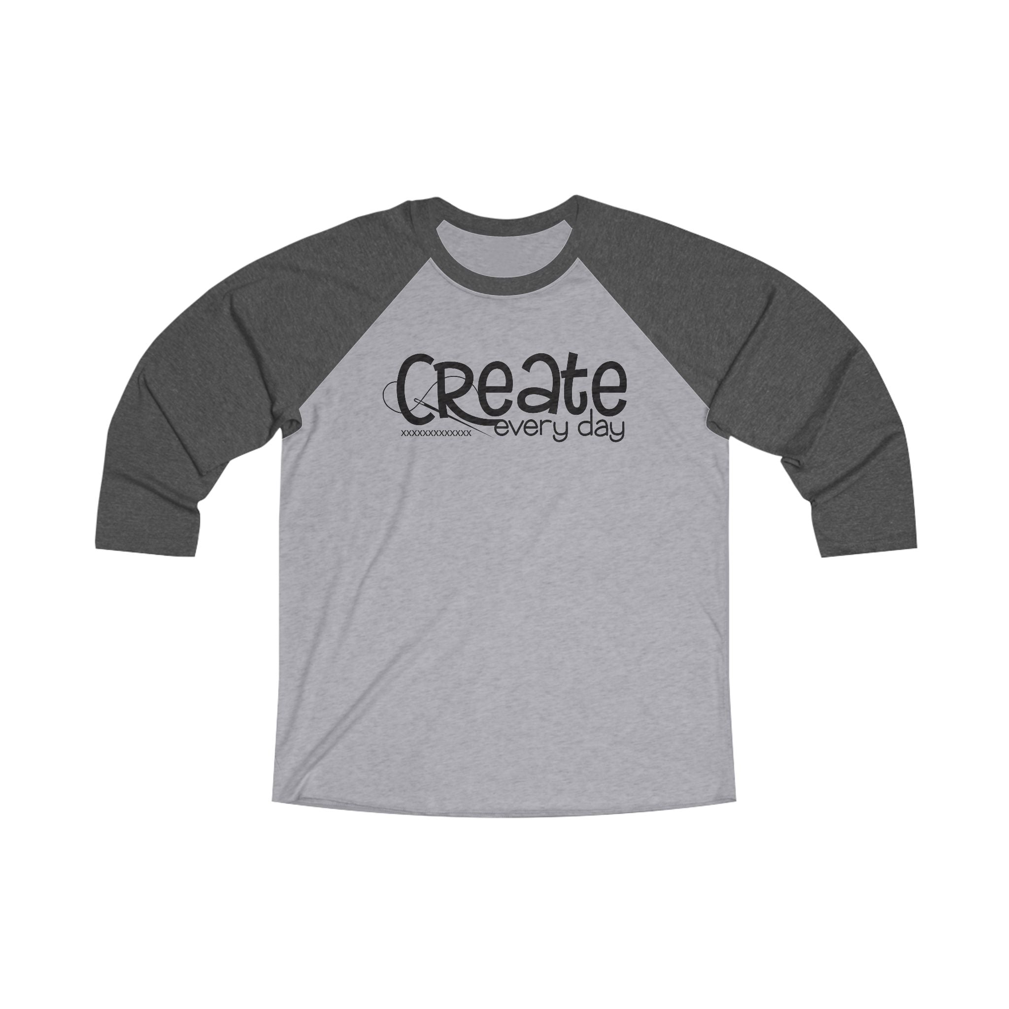 Create Every Day Raglan Tee