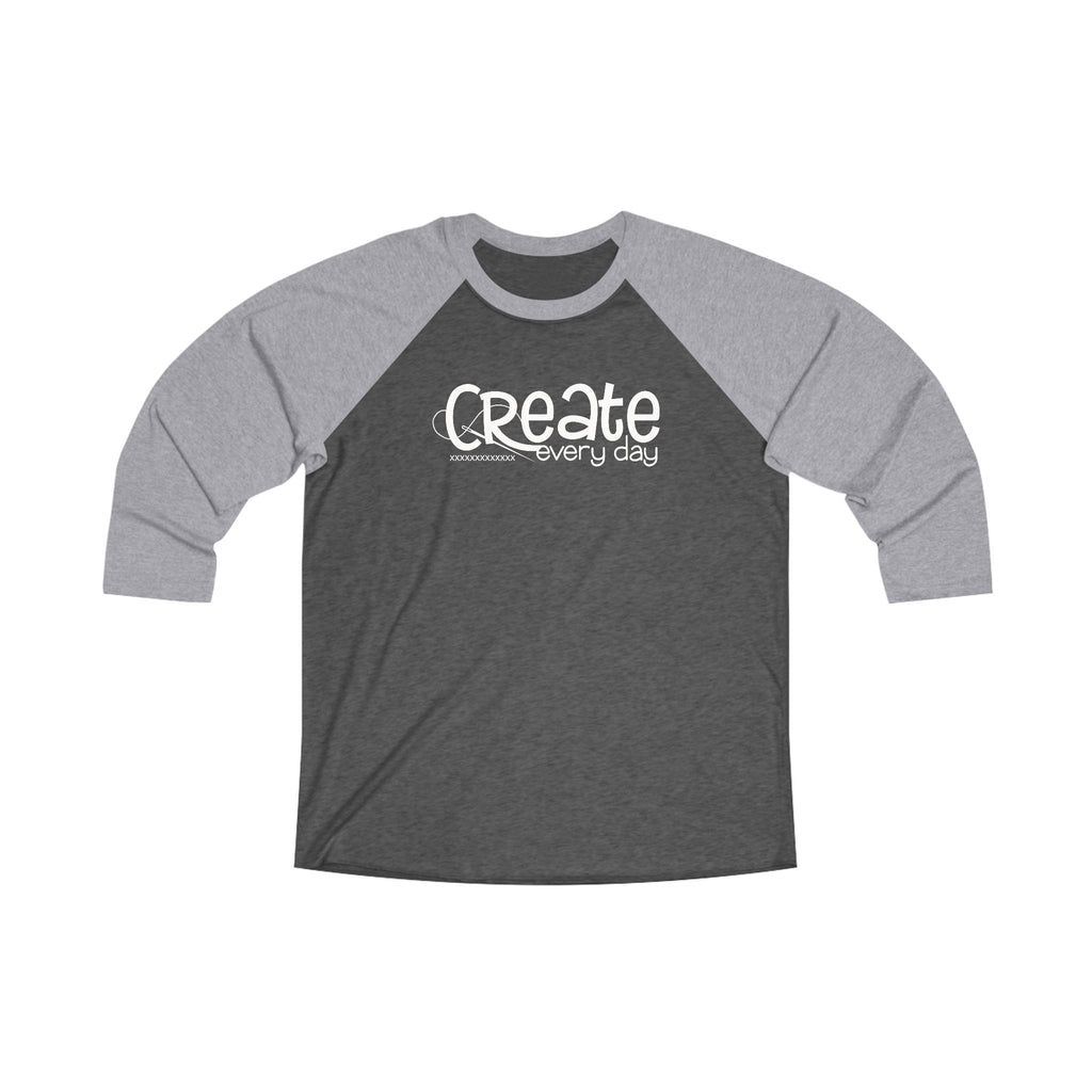 Create Every Day Raglan Tee