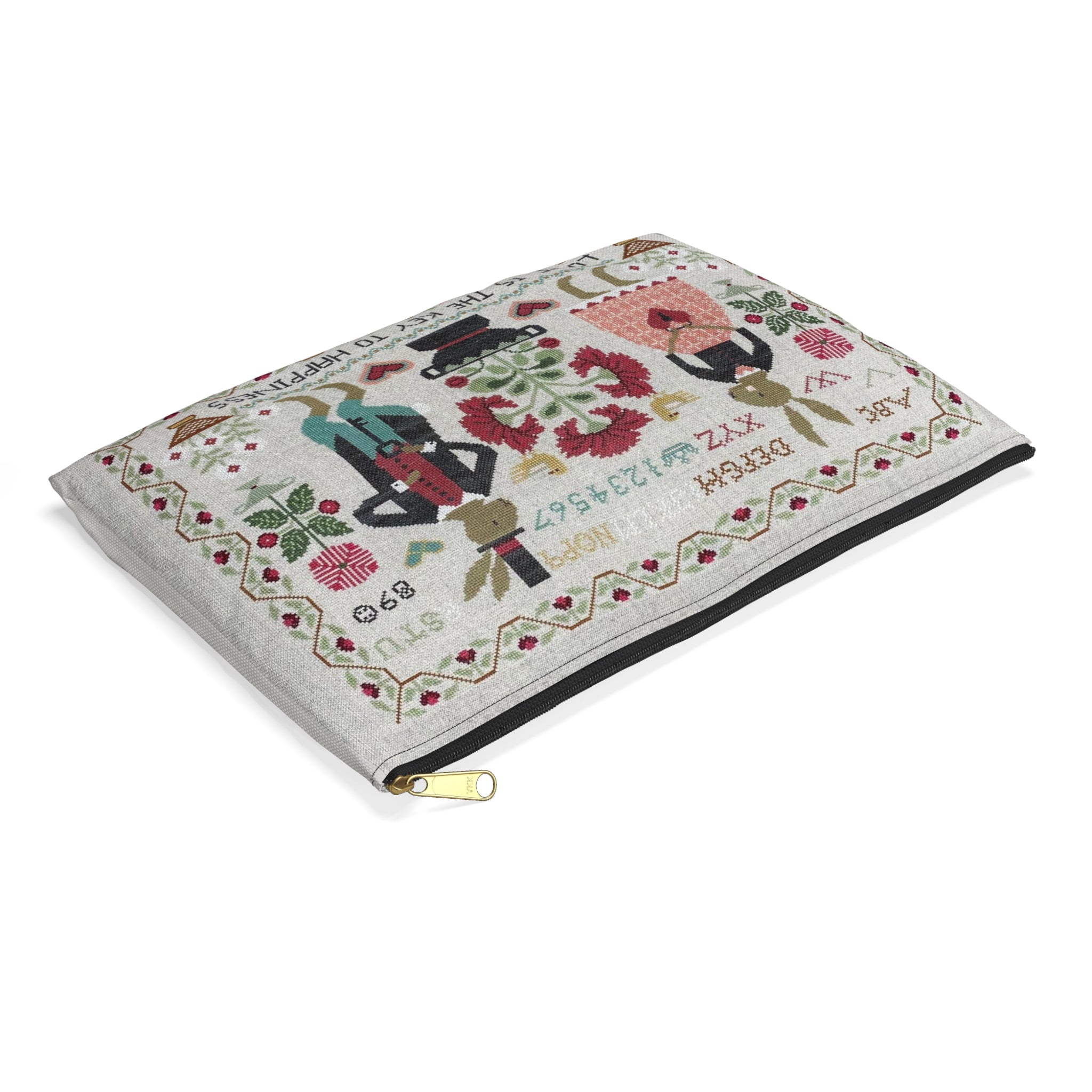 Love is the Key Accessory Pouch