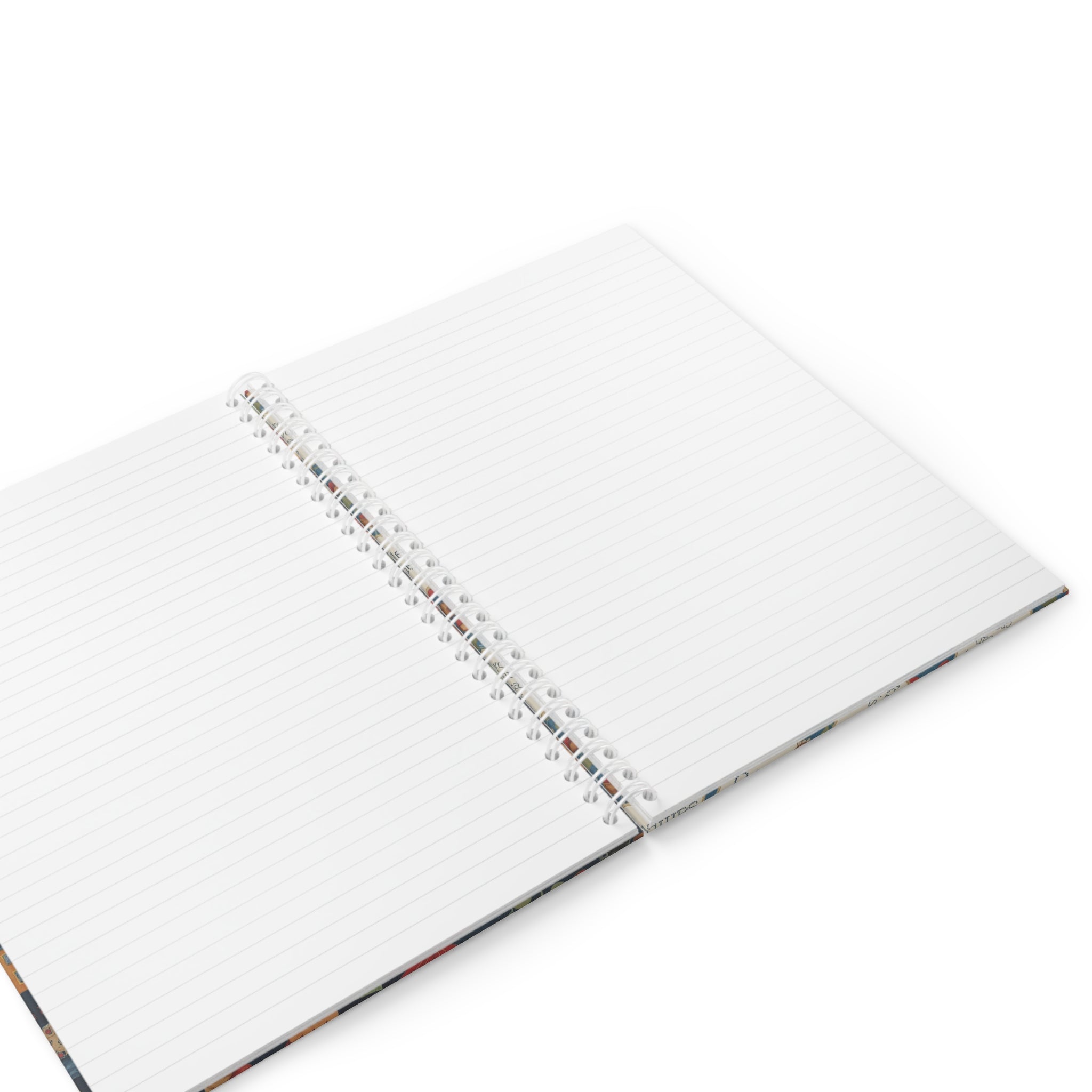 Stitchy Birds Spiral Notebook - Blue