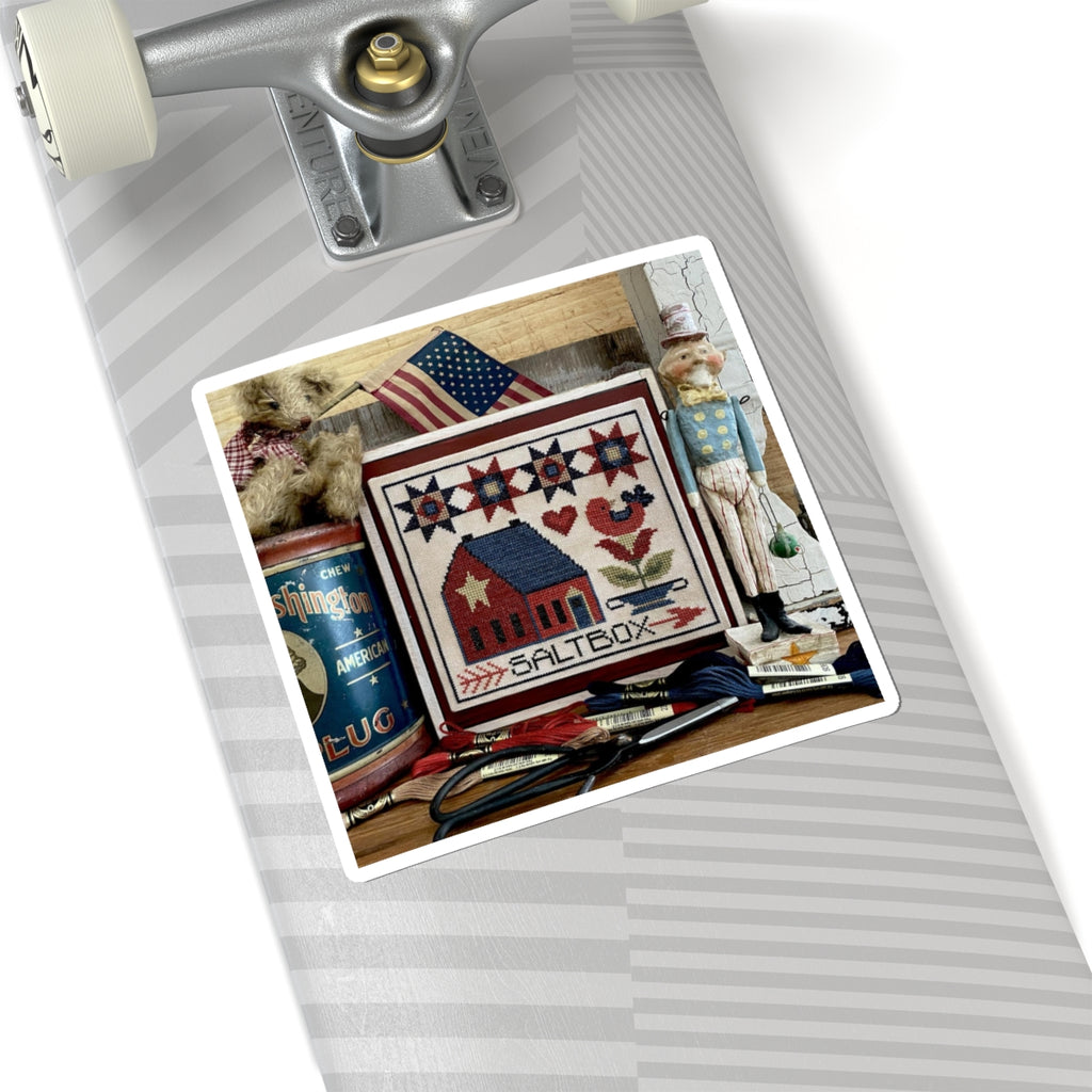 Saltbox Kiss-Cut Stickers