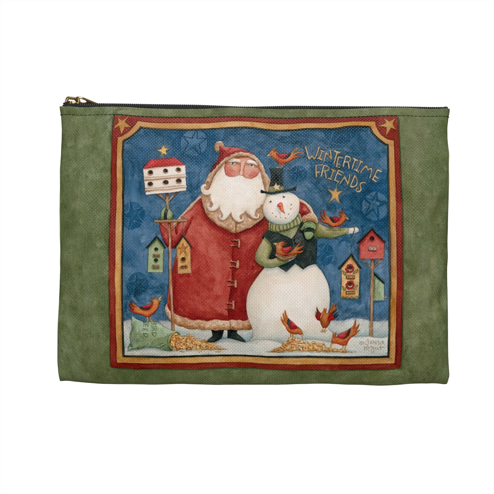 Wintertime Friends Accessory Pouch