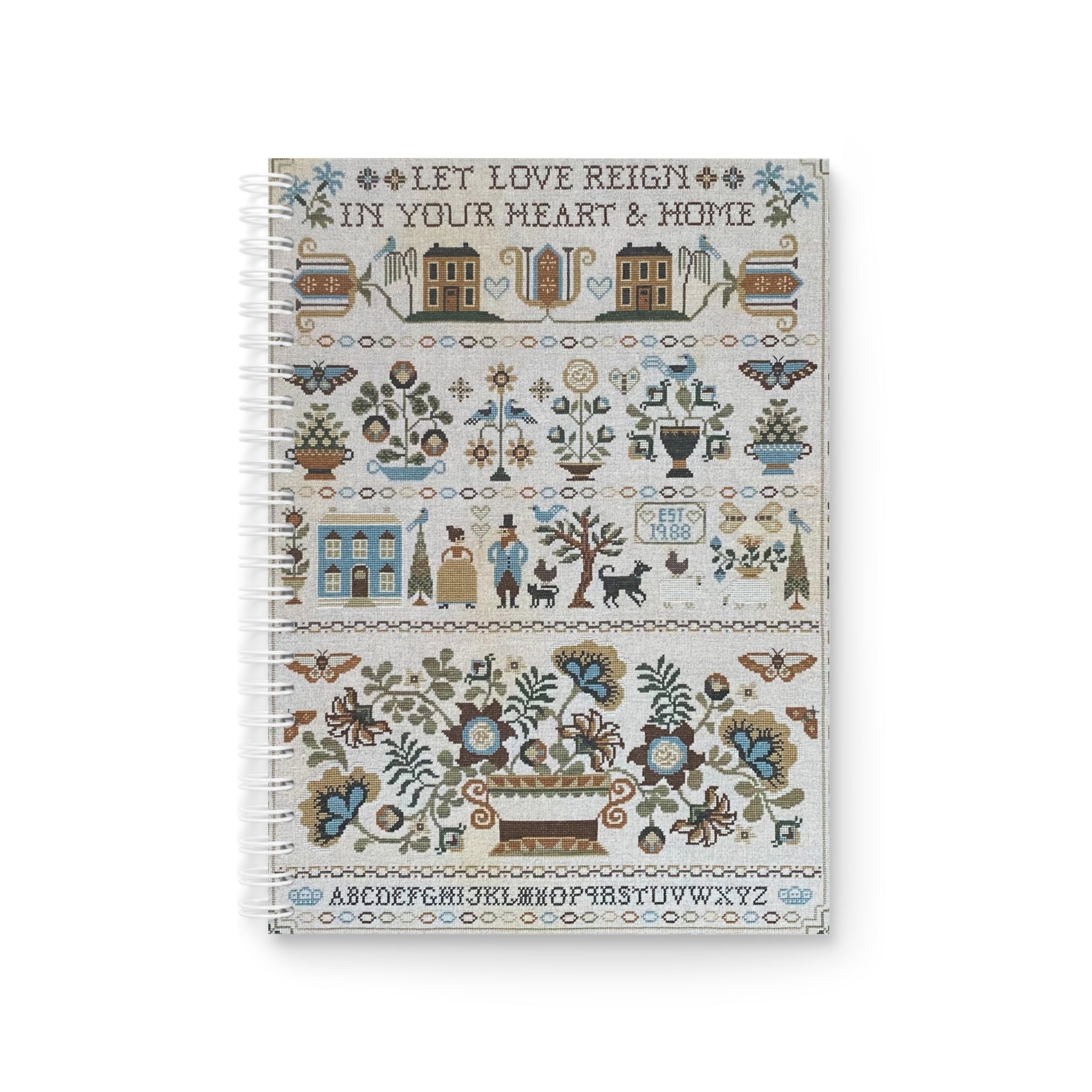 Let Love Reign Spiral Notebook