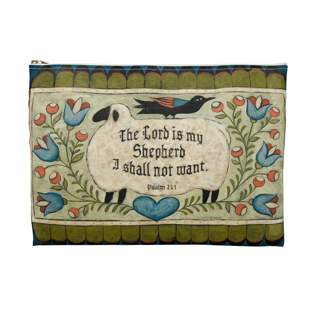 I Shall Not Want Accessory Pouch