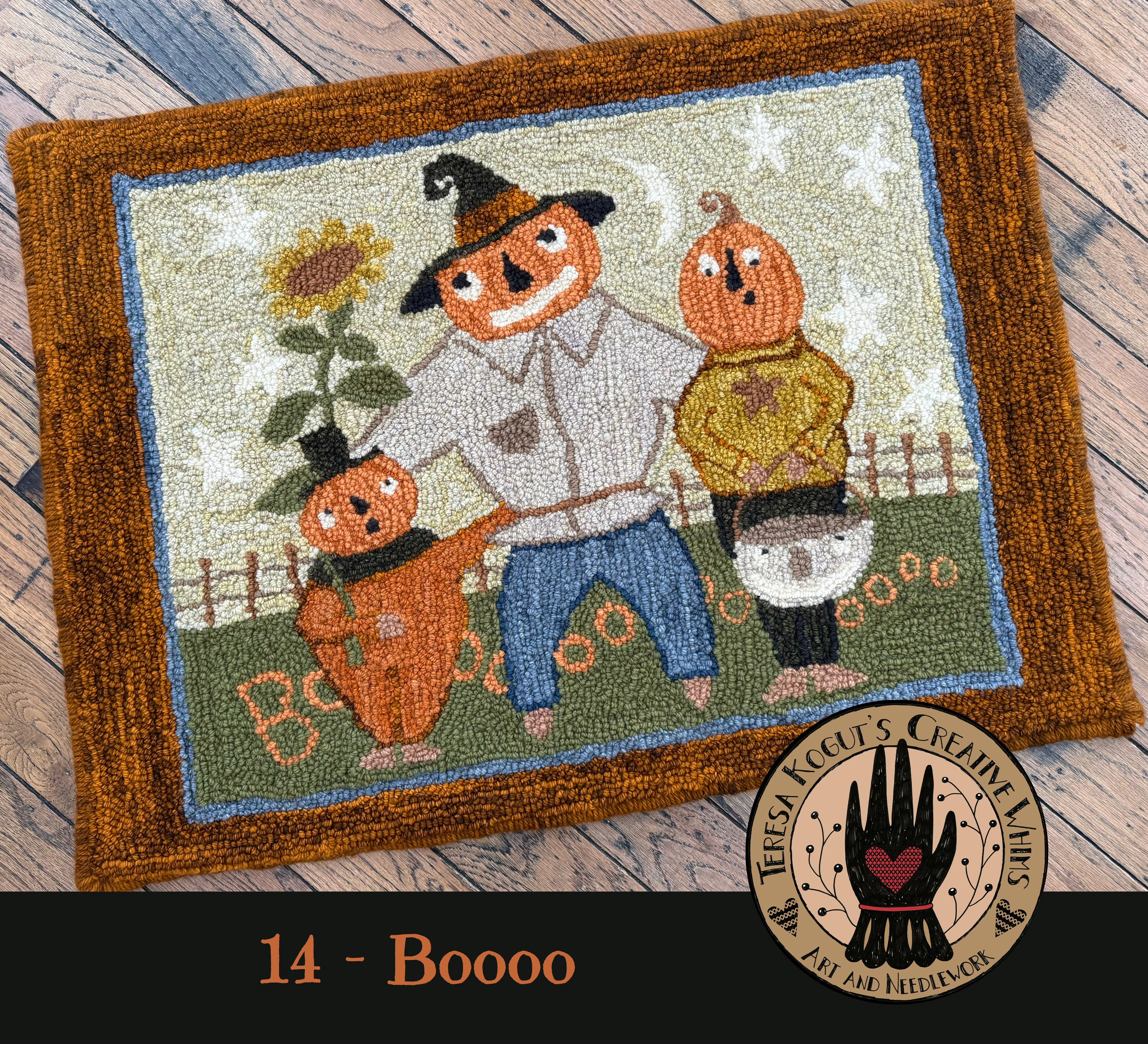 14 Boooooo Rug Pattern
