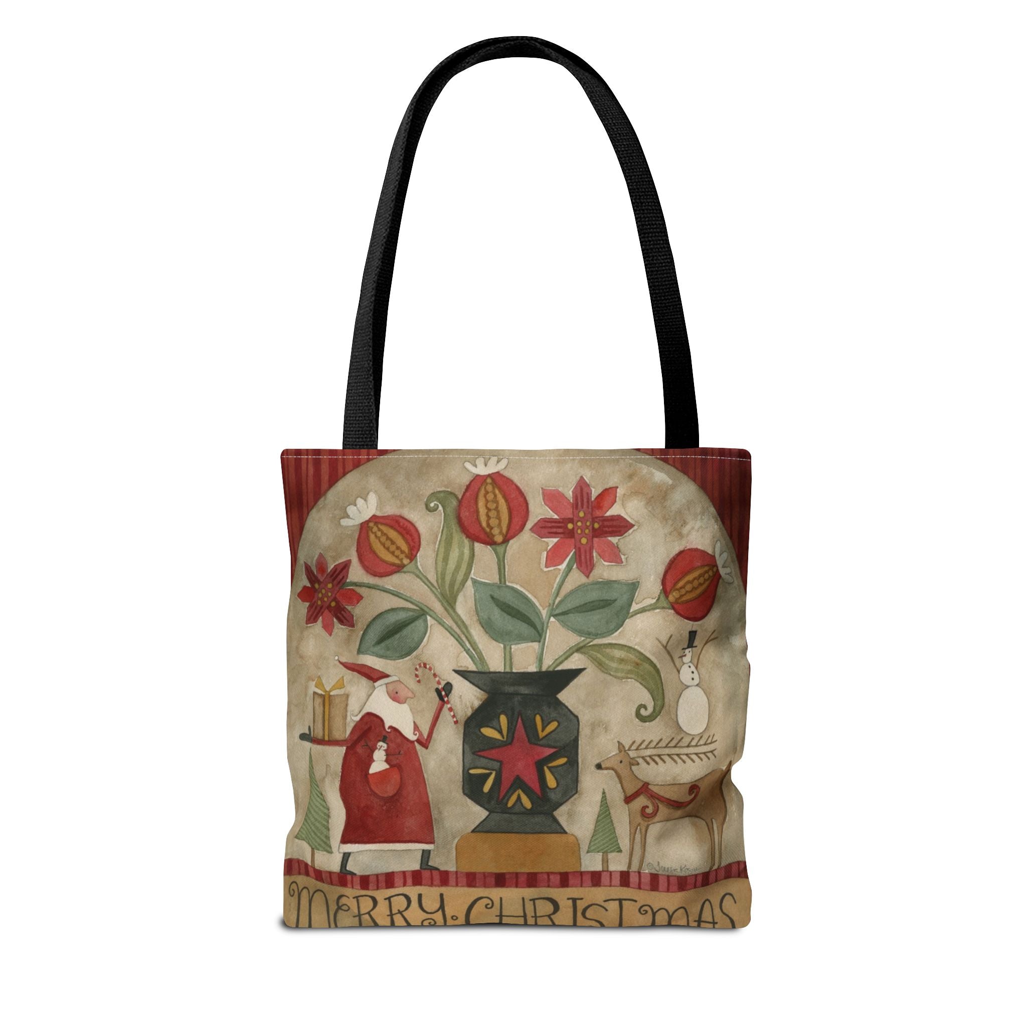 Santa's Big Bouquet Tote