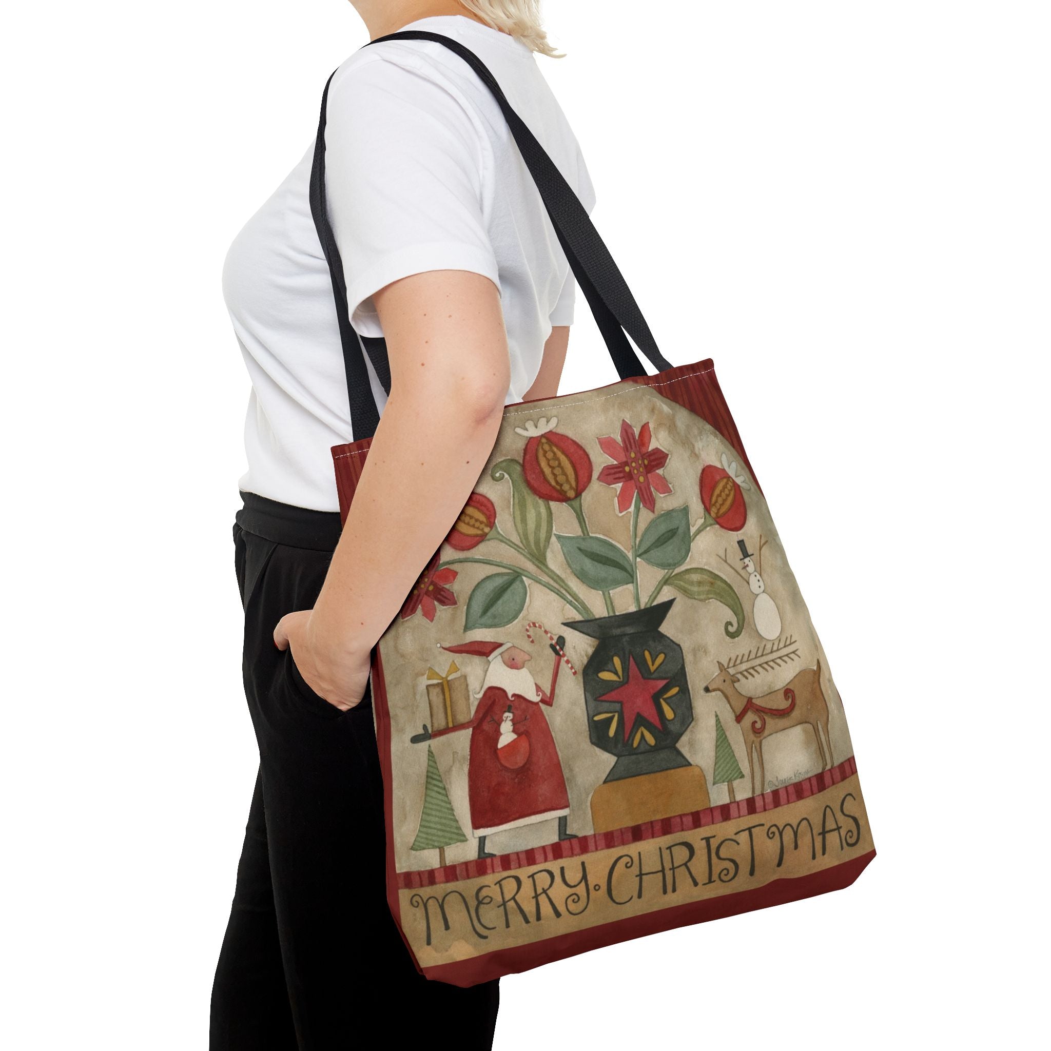 Santa's Big Bouquet Tote