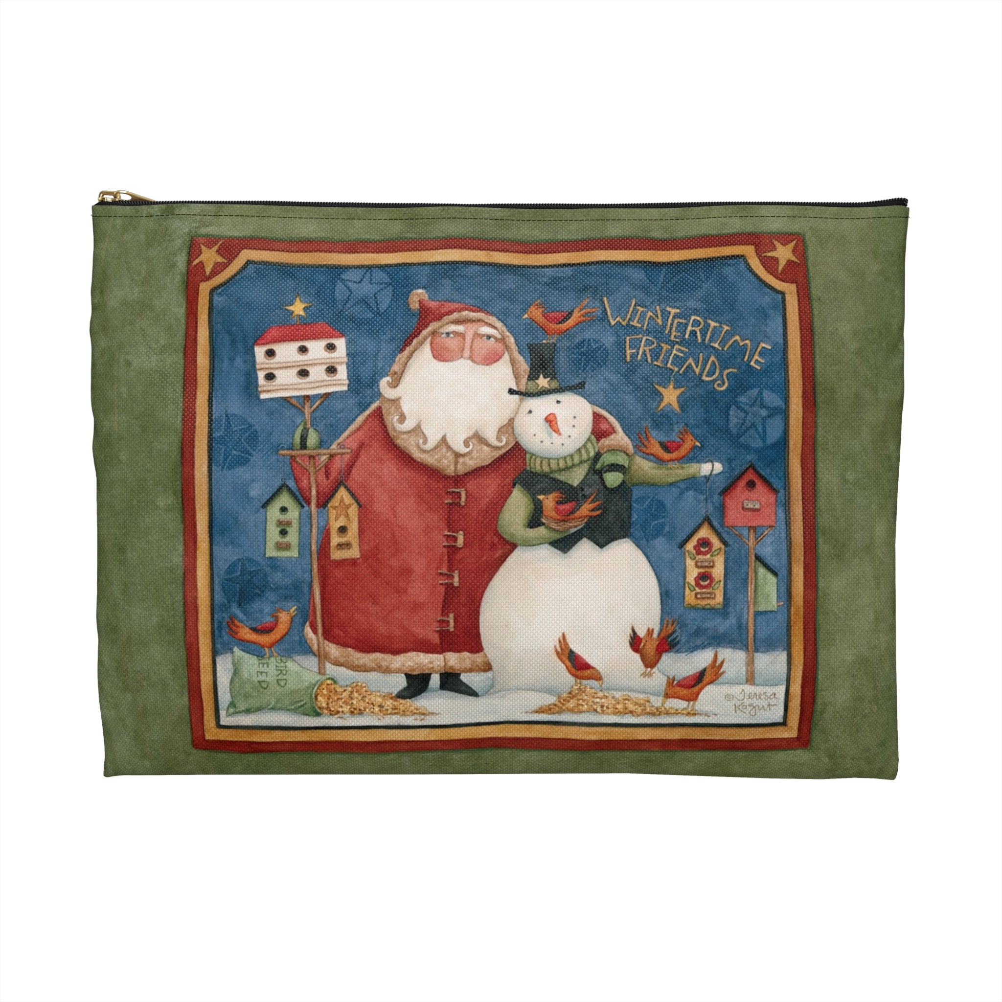 Wintertime Friends Accessory Pouch
