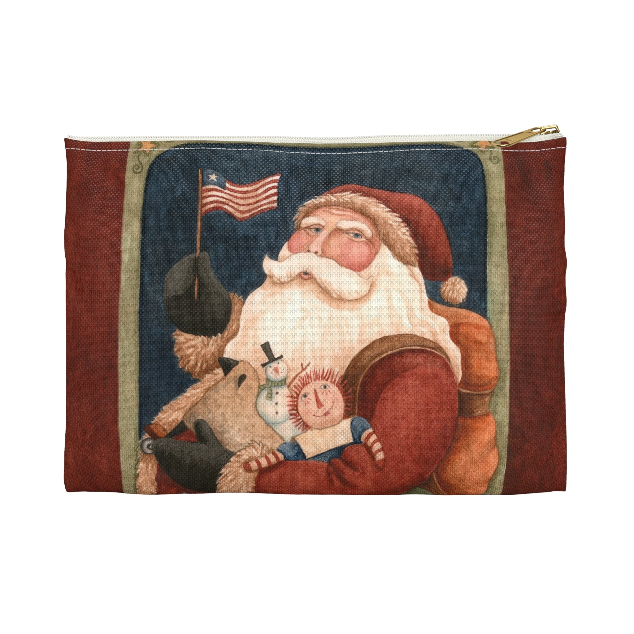St Nick with Toys Accessory Pouch