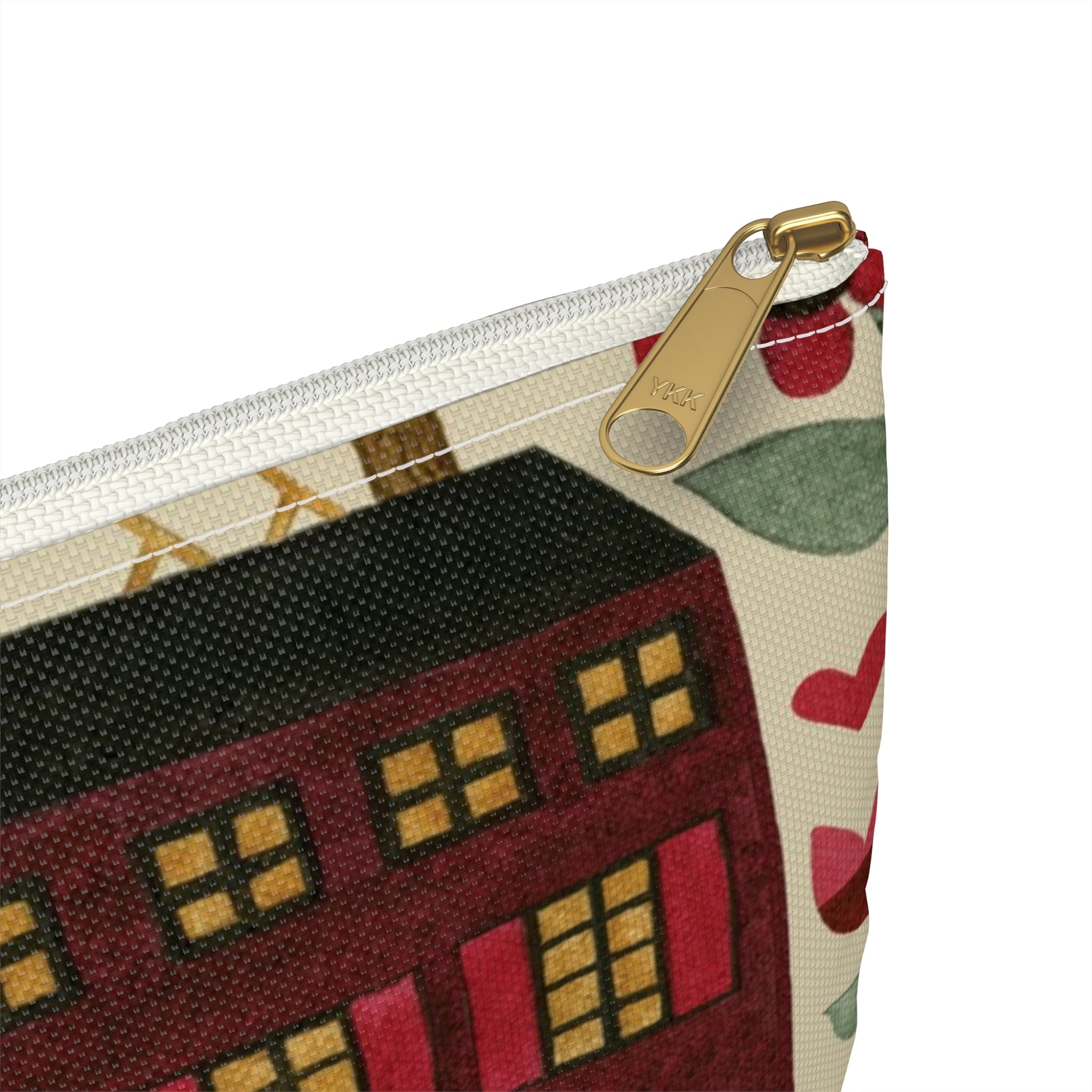 For the Love of Nature Fabric Accessory Pouch