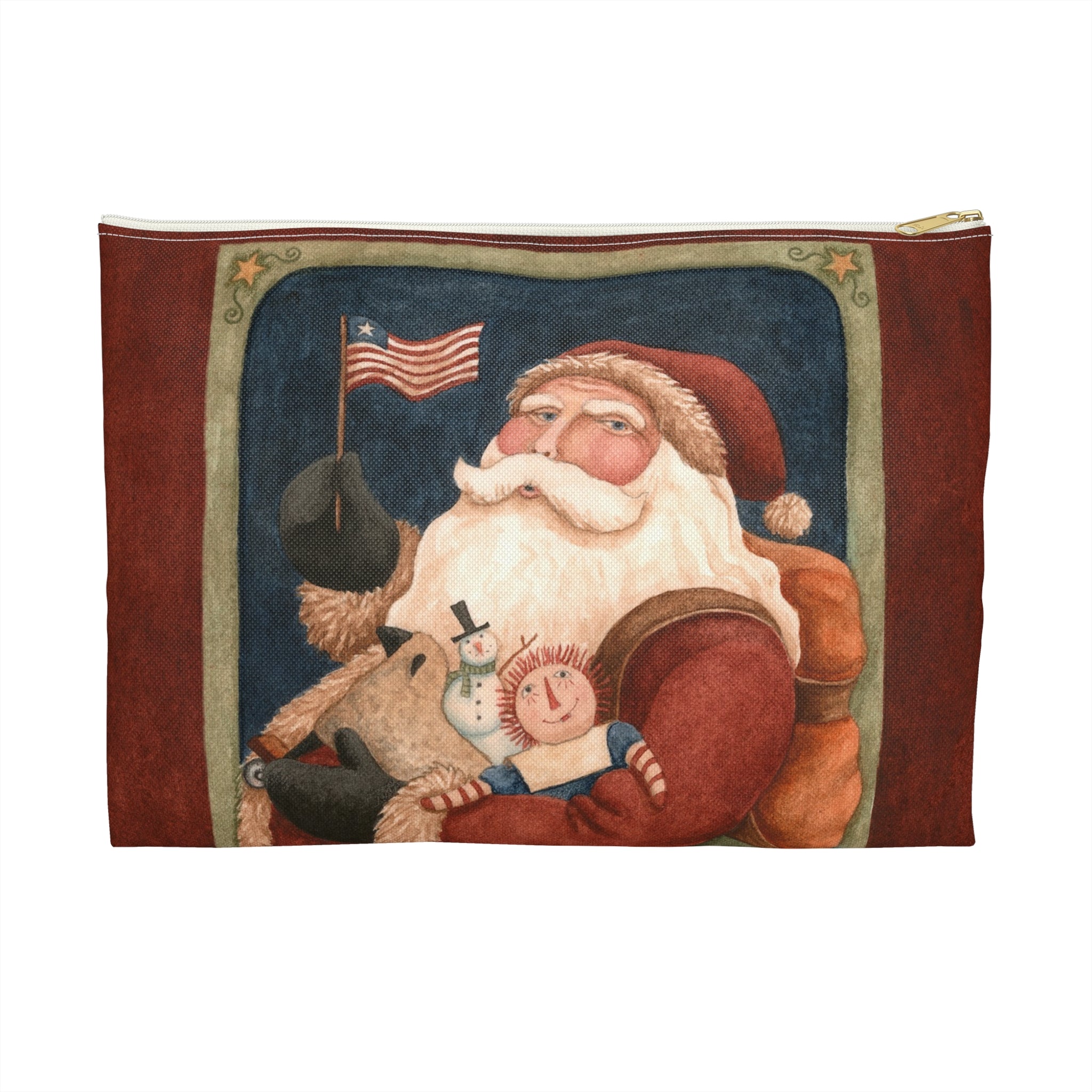 St Nick with Toys Accessory Pouch