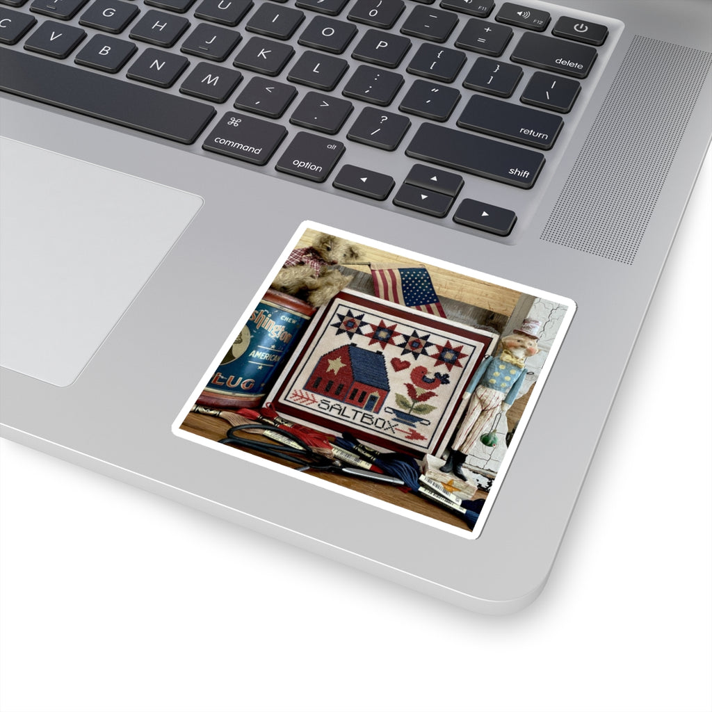 Saltbox Kiss-Cut Stickers