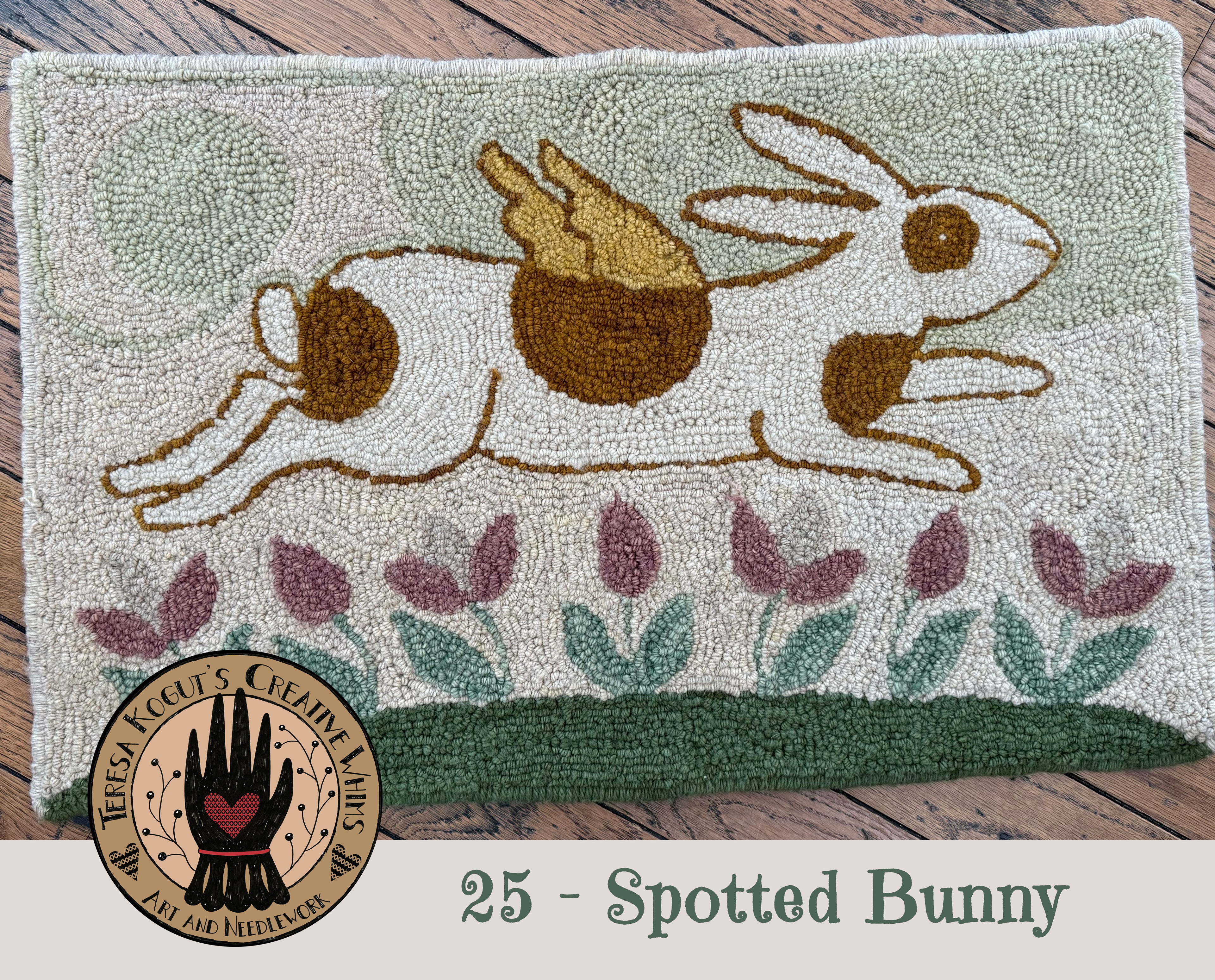 25 Spotted Bunny Rug Pattern