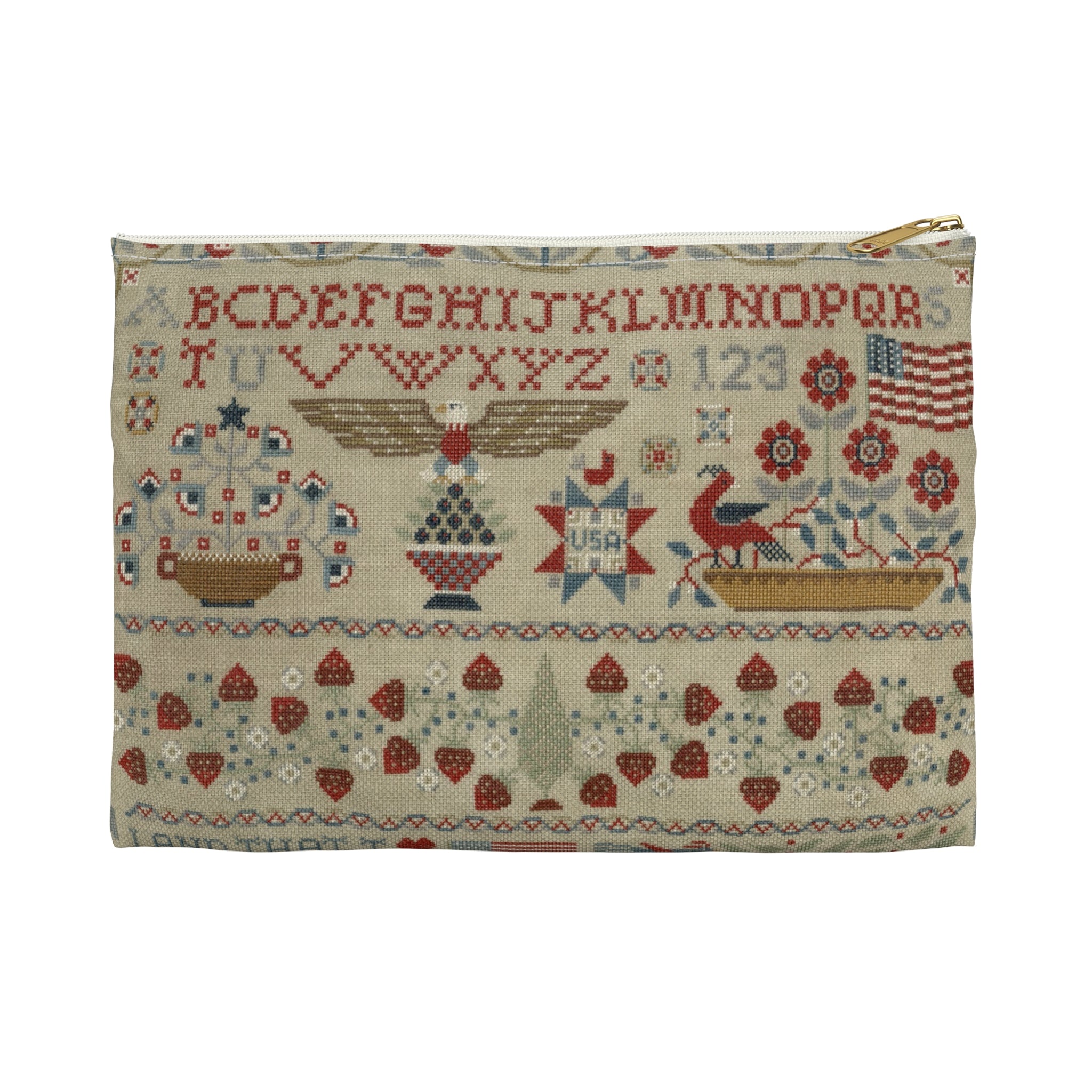 Land That I Love Sampler Accessory Pouch