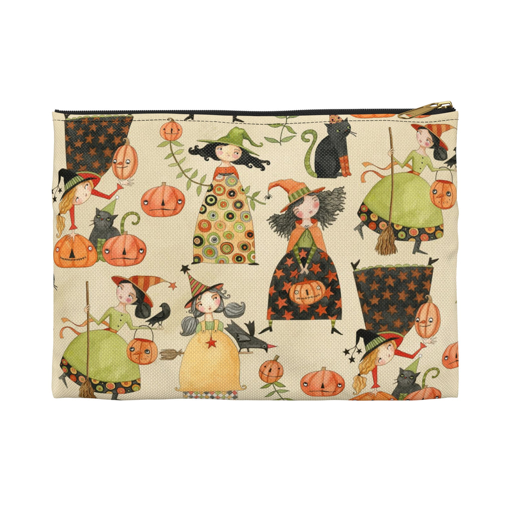 Halloween Whimsy Witches Accessory Pouch