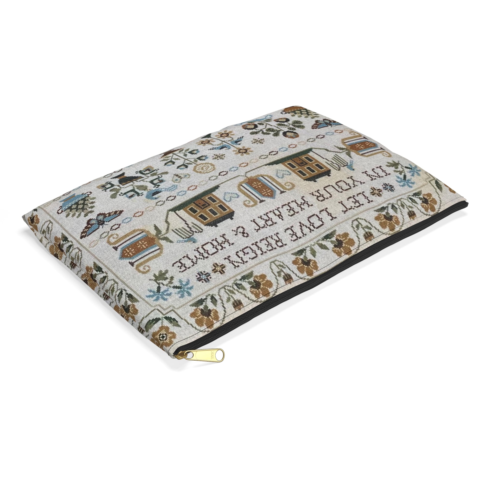 Let Love Reign Sampler Accessory Pouch