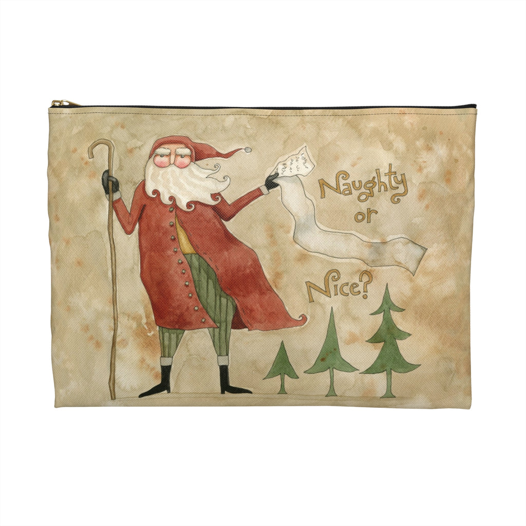 Naughty or Nice Accessory Pouch