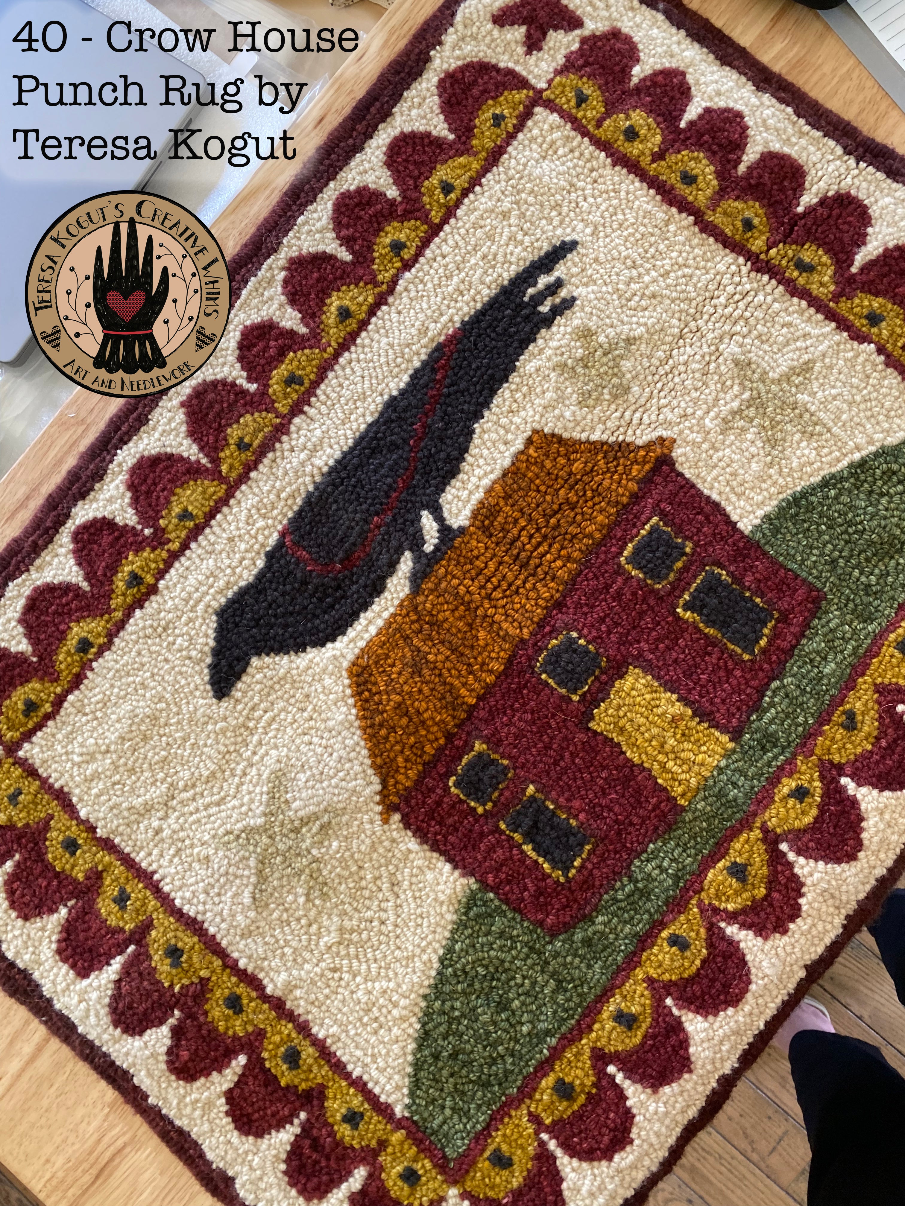 40 Crow House Rug Pattern