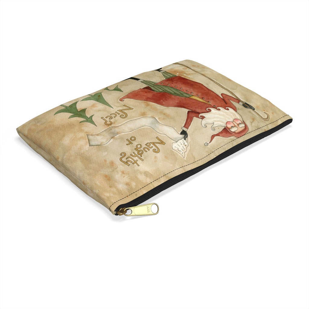 Naughty or Nice Accessory Pouch