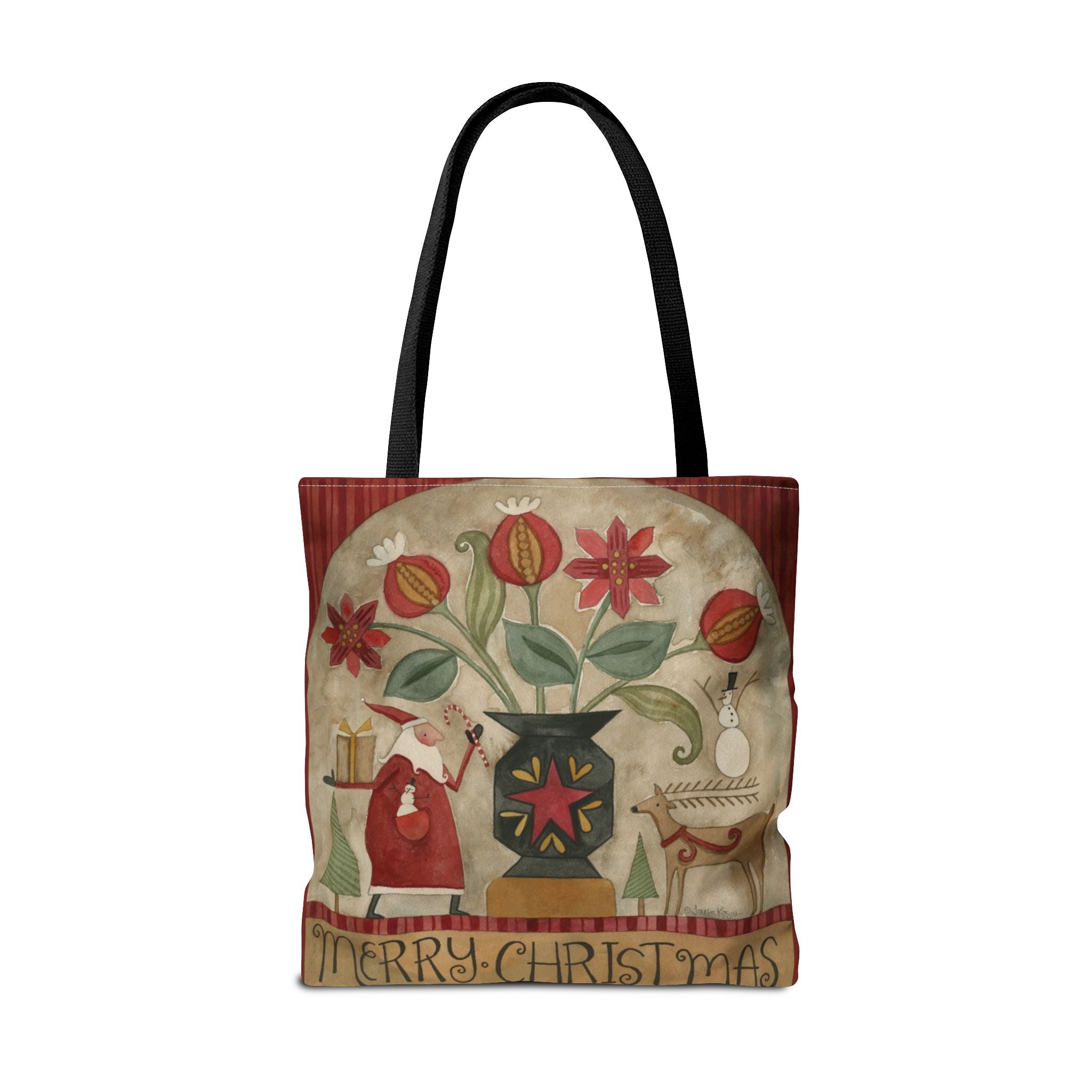 Santa's Big Bouquet Tote