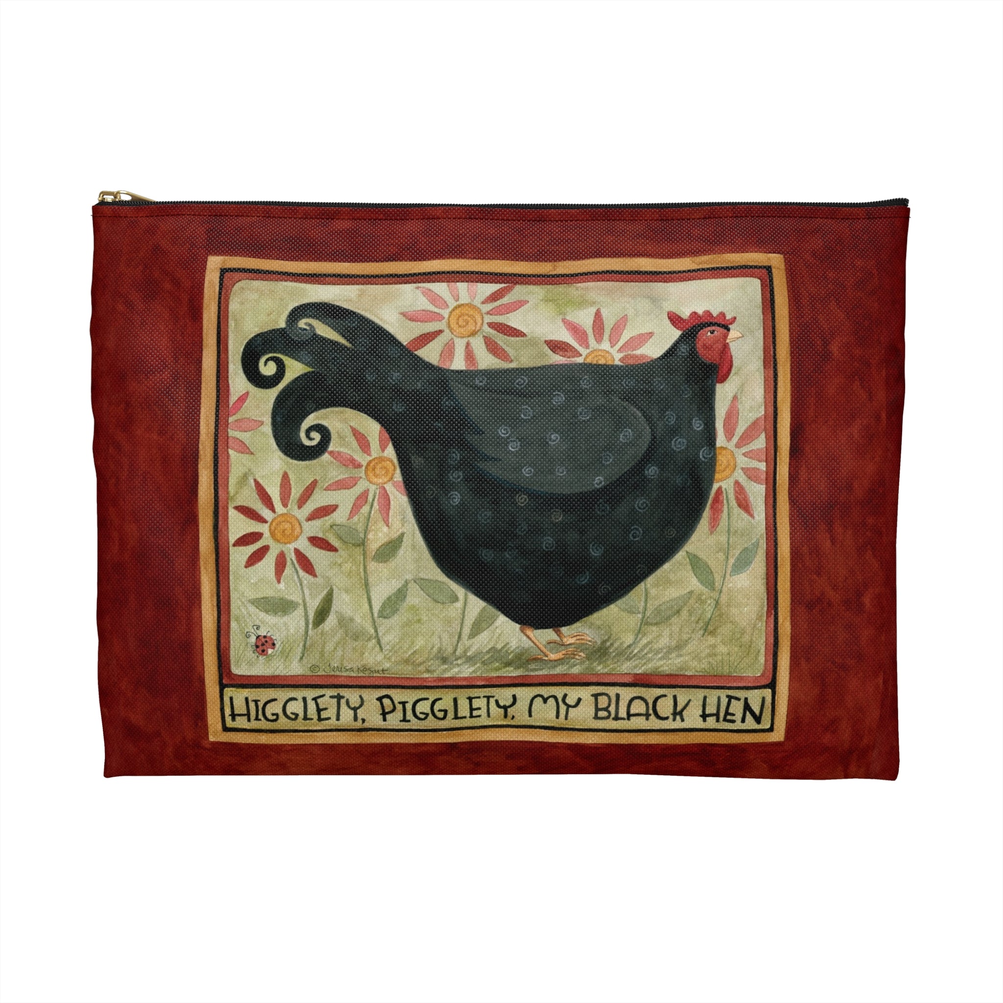 My Black Hen Accessory Pouch