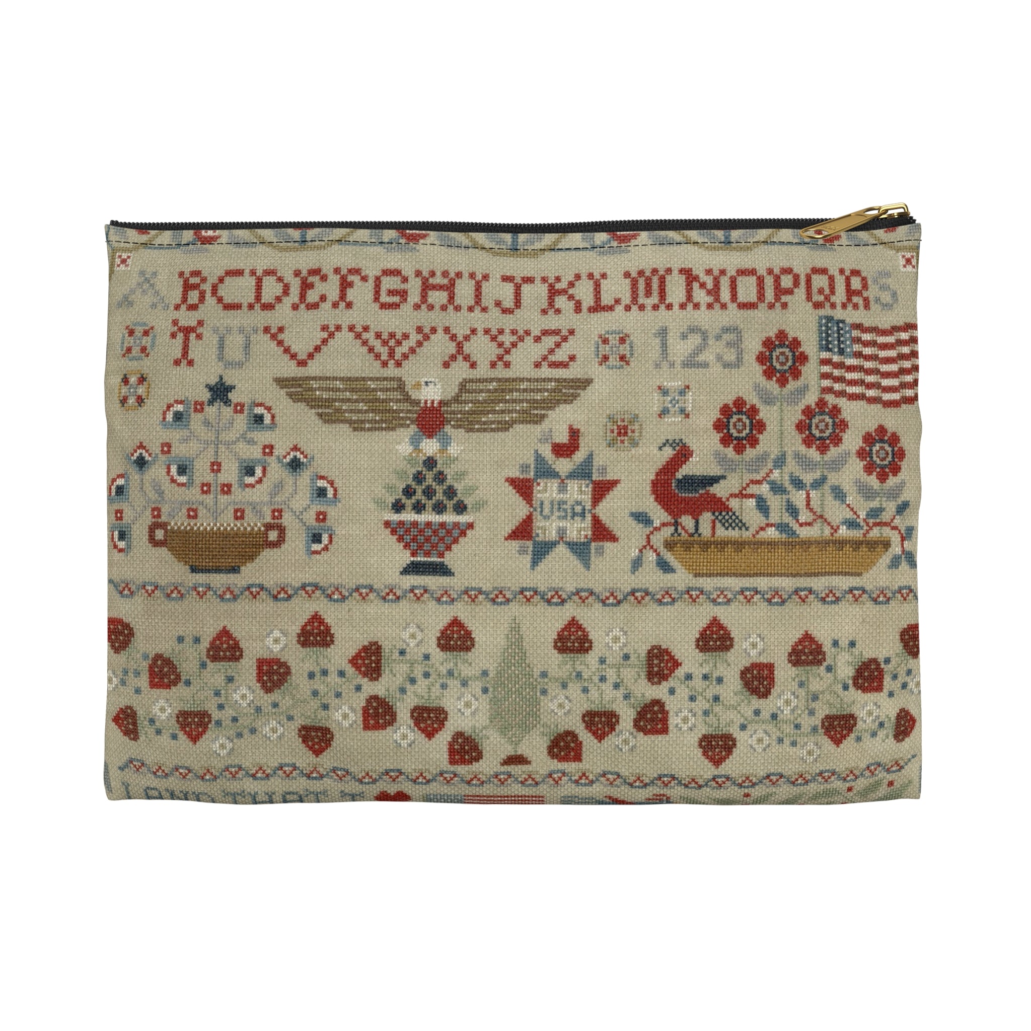 Land That I Love Sampler Accessory Pouch