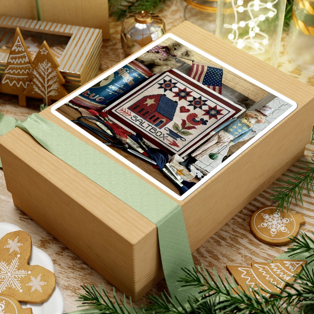 Saltbox Kiss-Cut Stickers