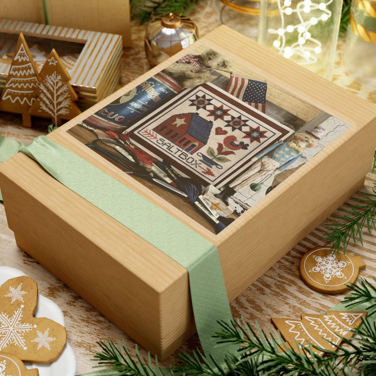 Saltbox Kiss-Cut Stickers