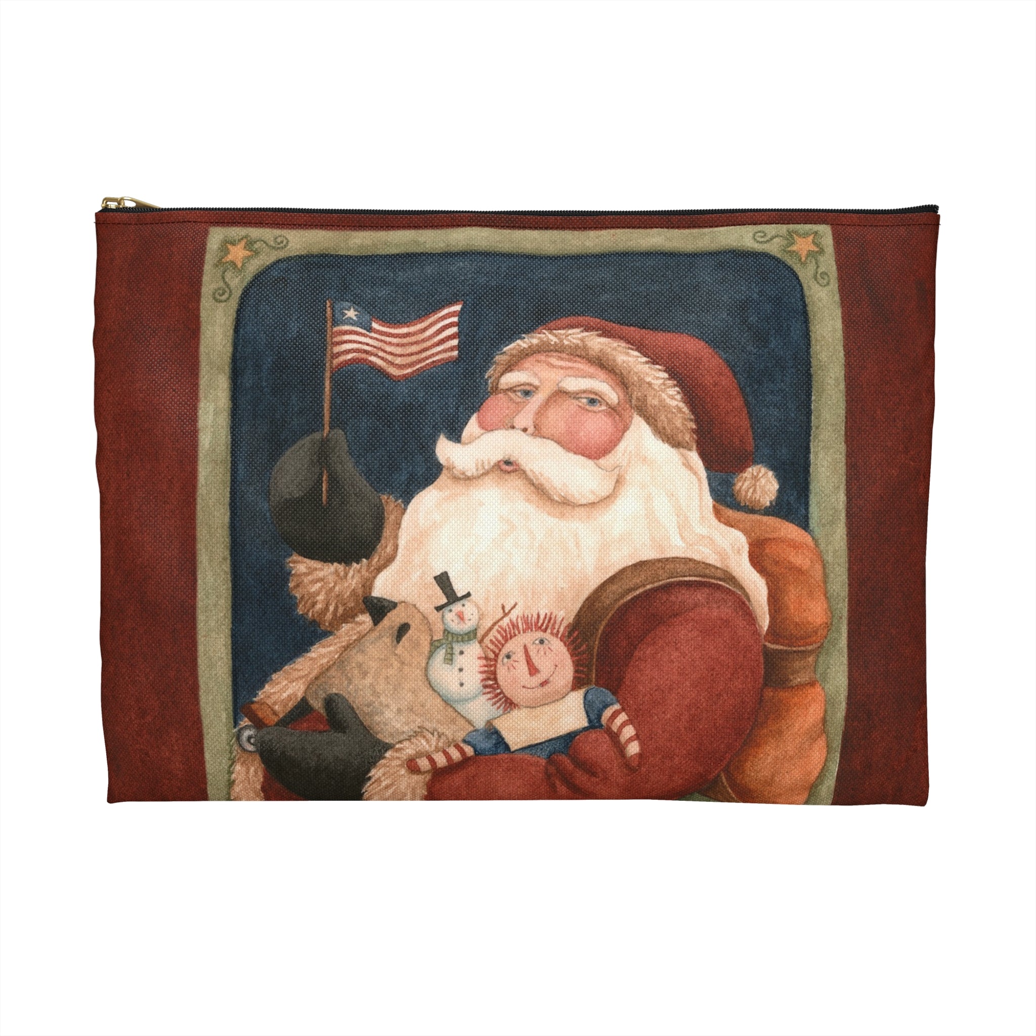 St Nick with Toys Accessory Pouch