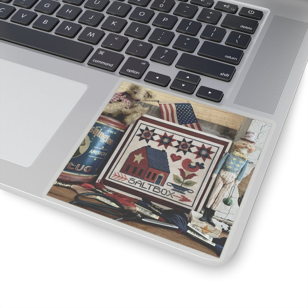 Saltbox Kiss-Cut Stickers