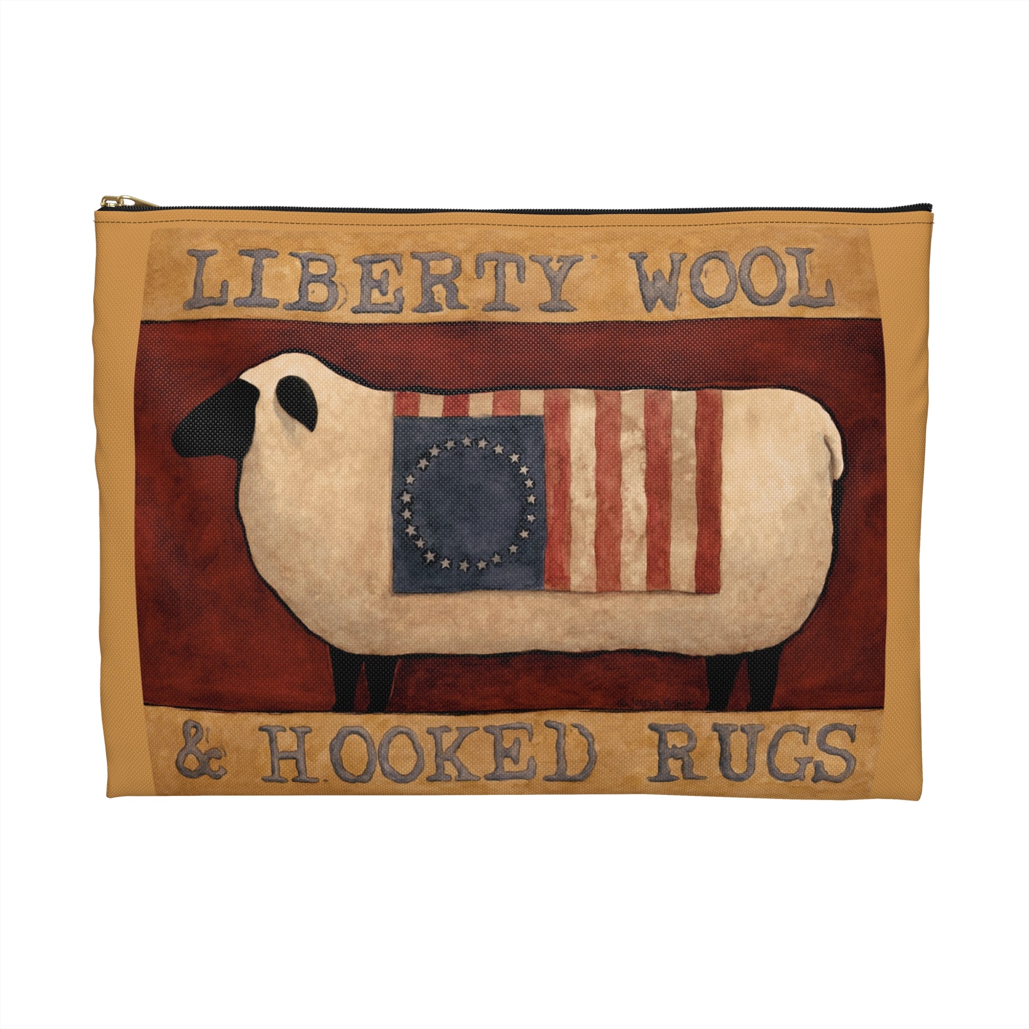Liberty Wool Accessory Pouch