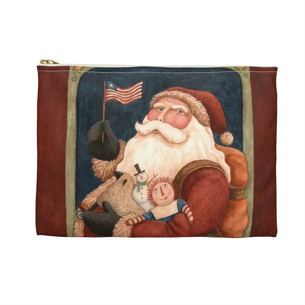St Nick with Toys Accessory Pouch