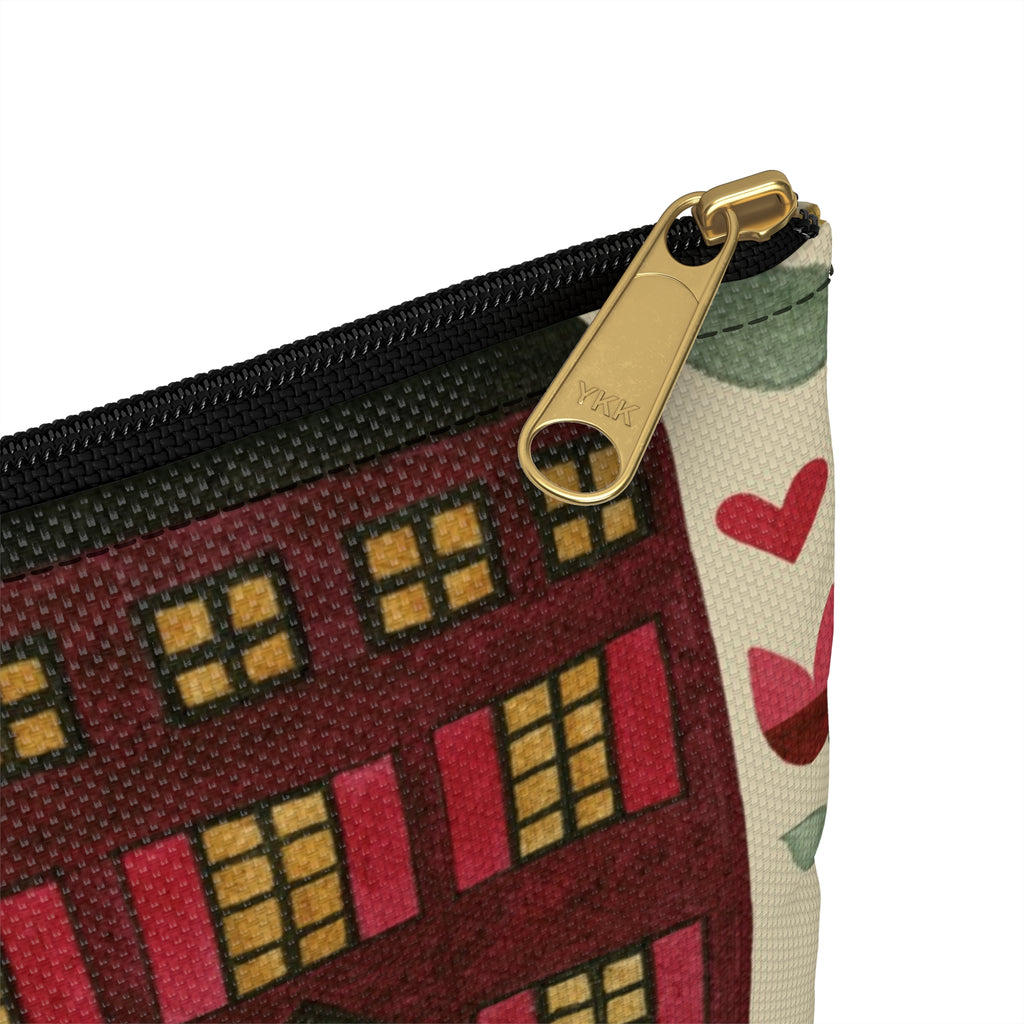 For the Love of Nature Fabric Accessory Pouch