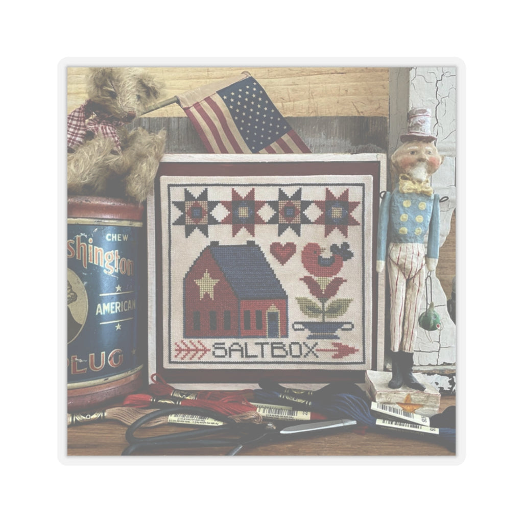 Saltbox Kiss-Cut Stickers