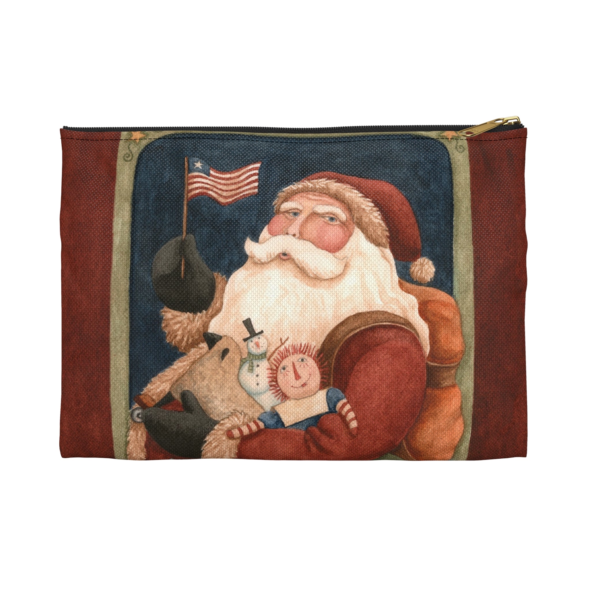 St Nick with Toys Accessory Pouch